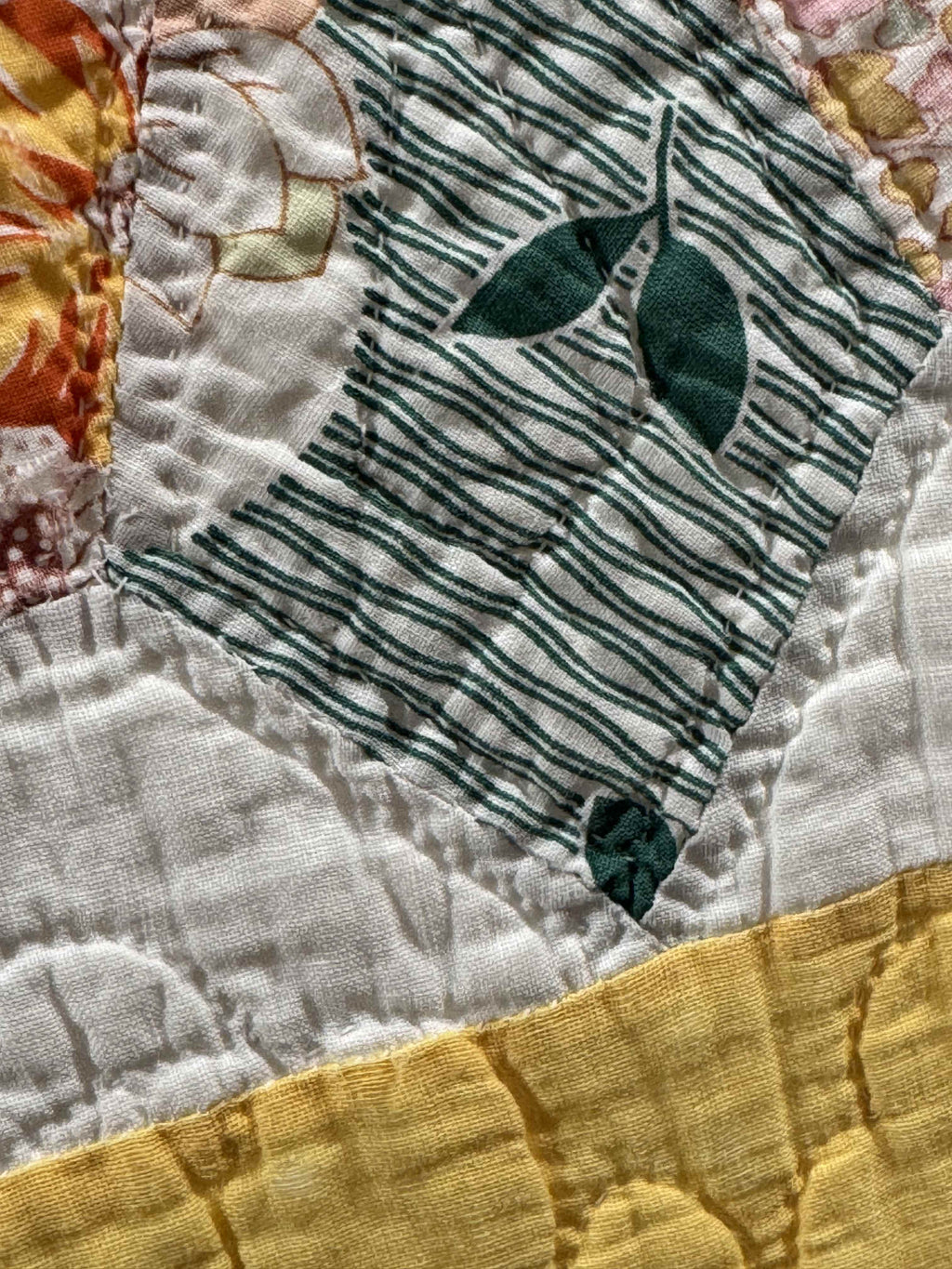 Vintage Quilt Dresden Star