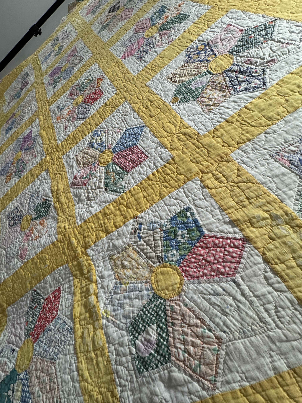 Vintage Quilt Dresden Star