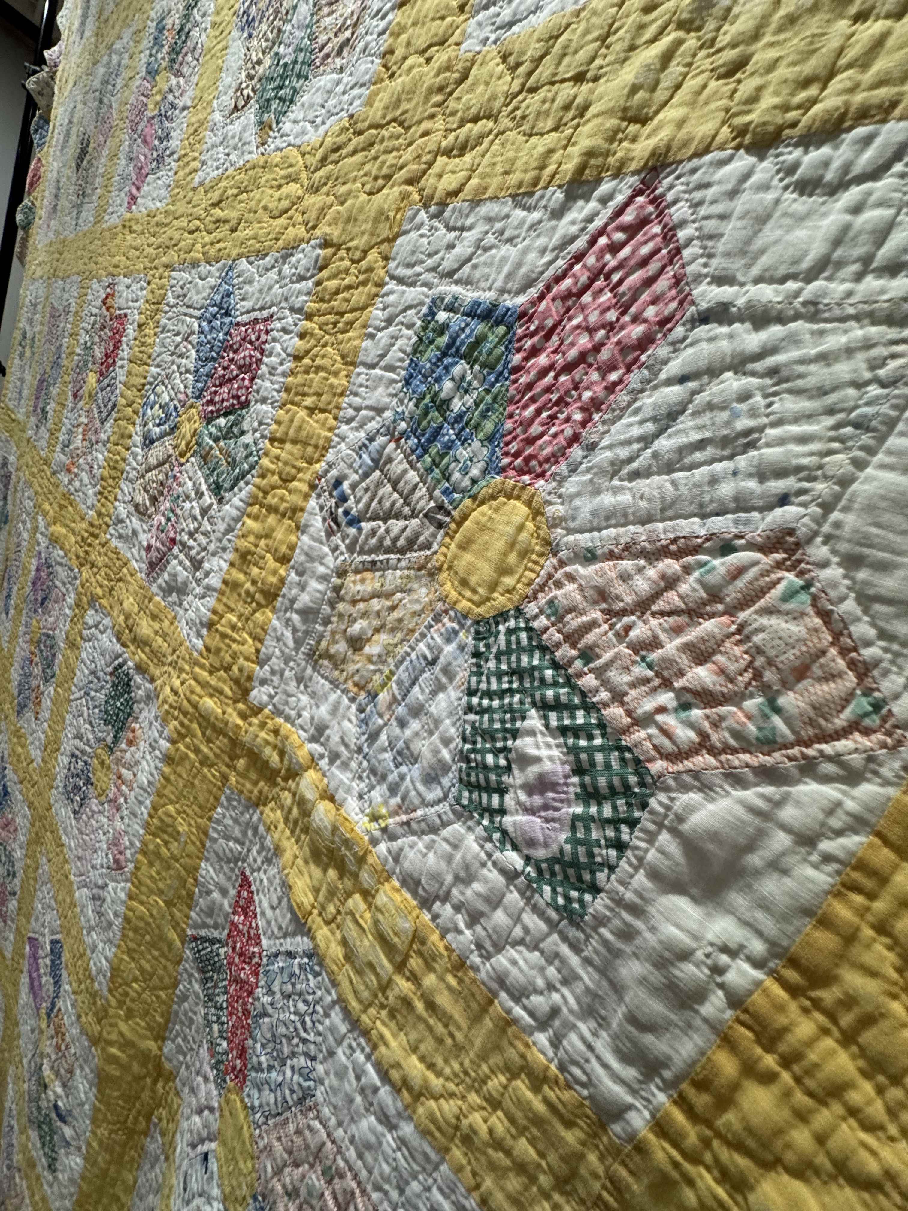 Vintage Quilt Dresden Star