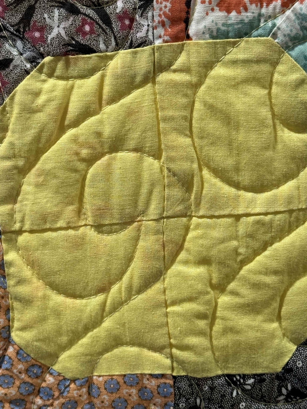 Vintage Quilt Three Dimensional Bowtie