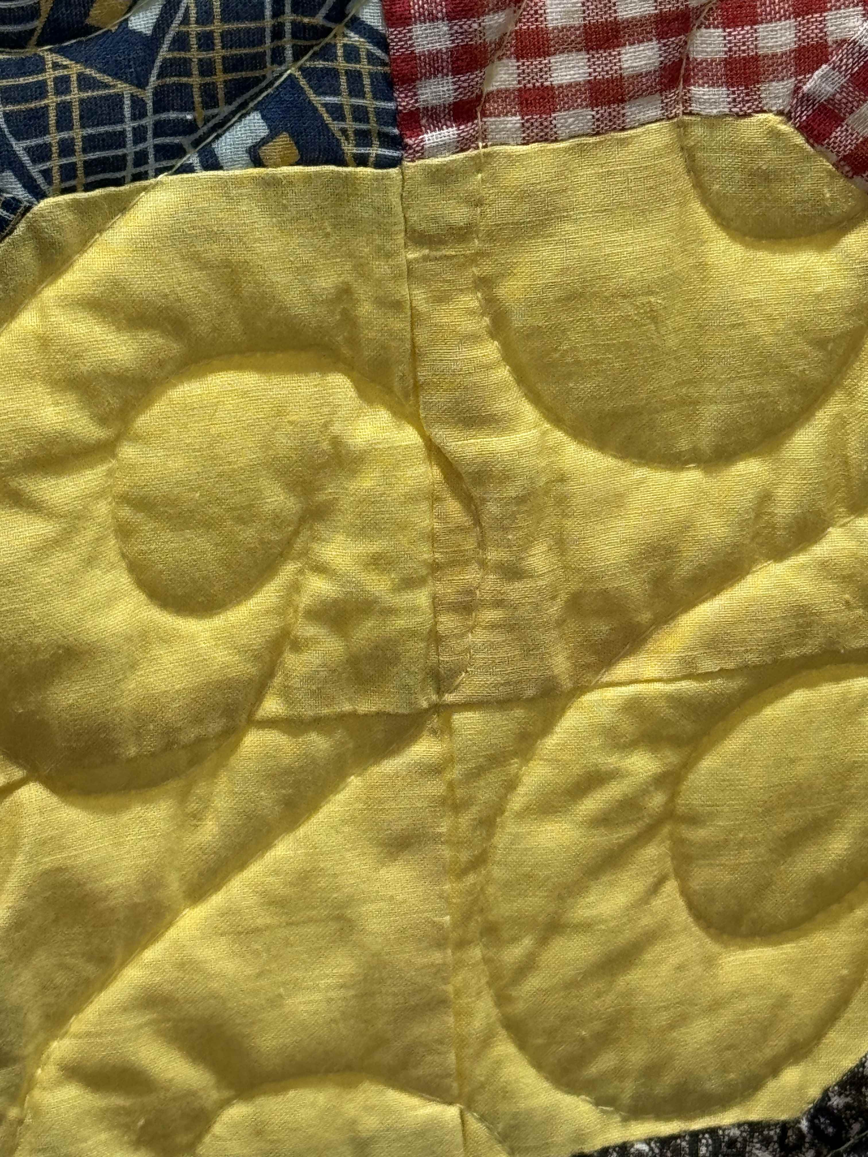 Vintage Quilt Three Dimensional Bowtie