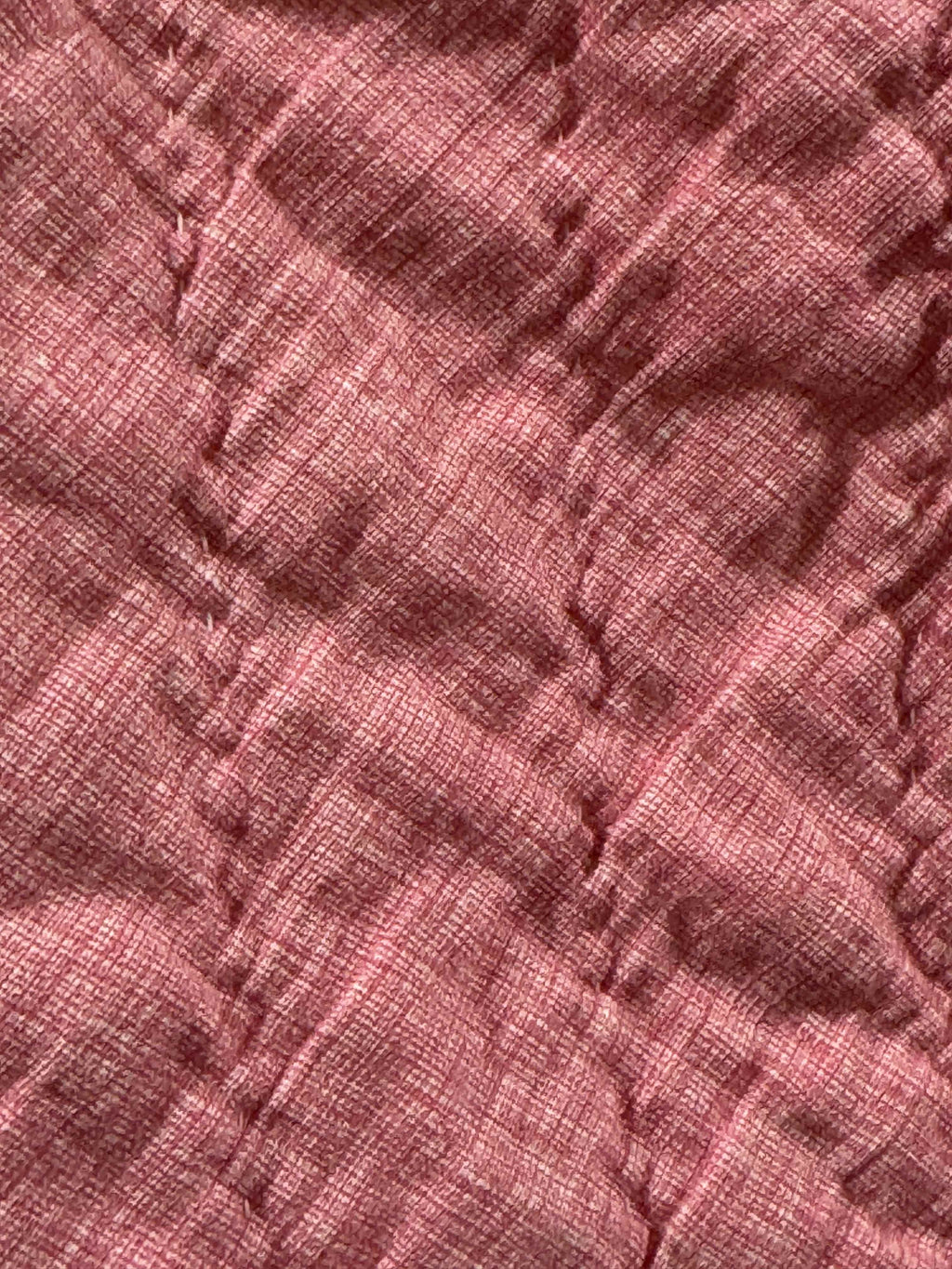 Antique Quilt Nine Patch on Point