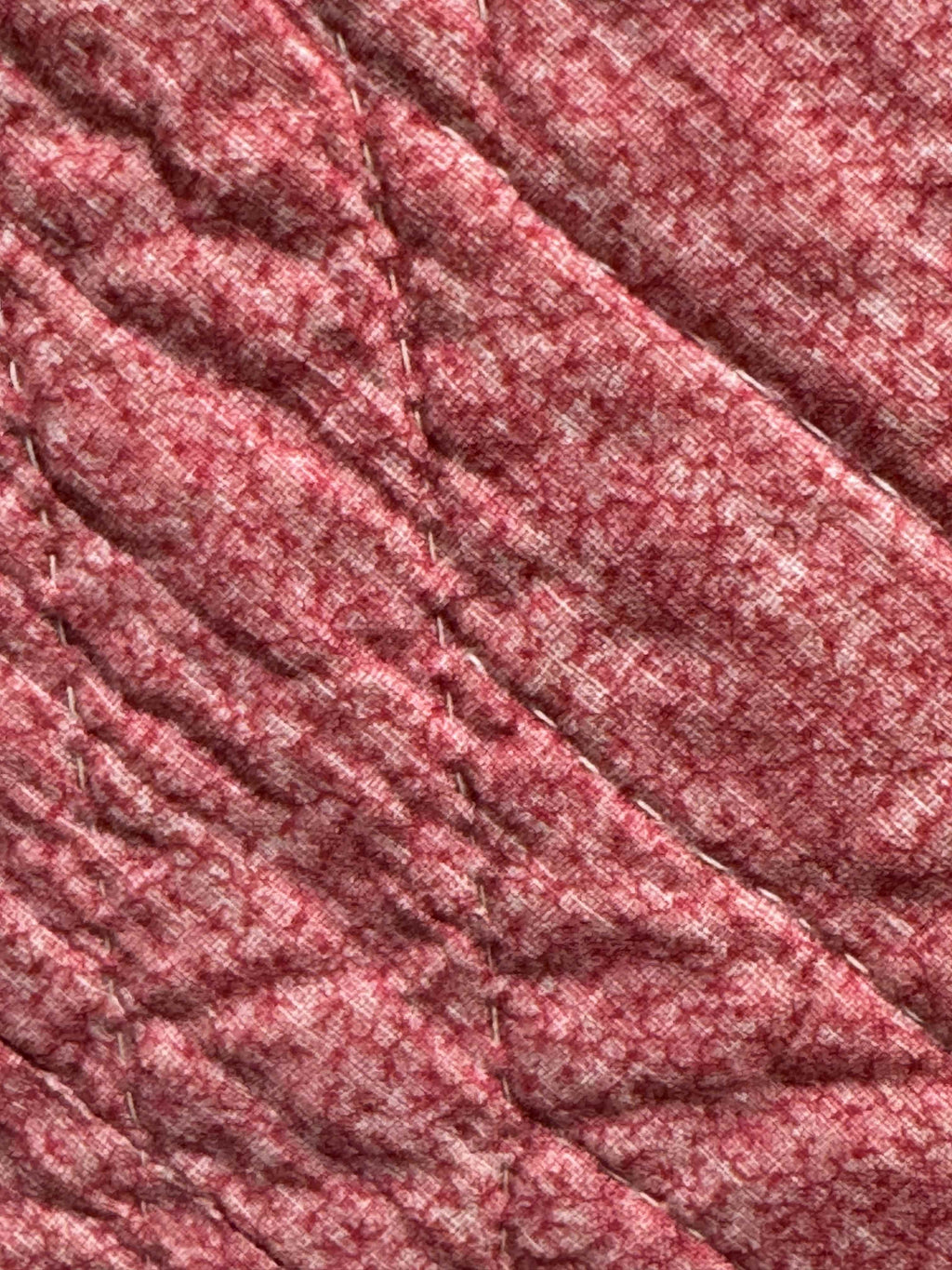 Antique Quilt Nine Patch on Point