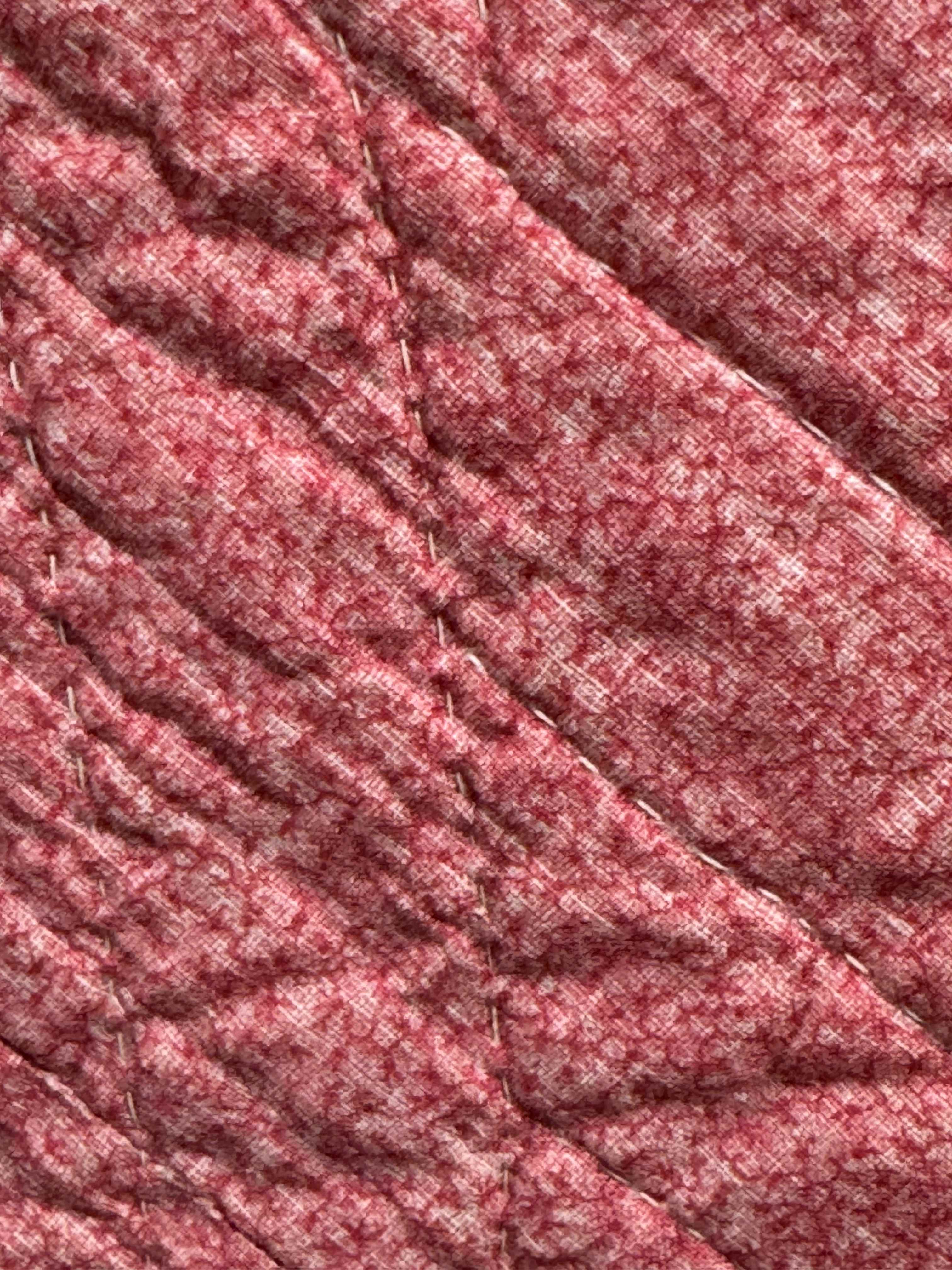 Antique Quilt Nine Patch on Point