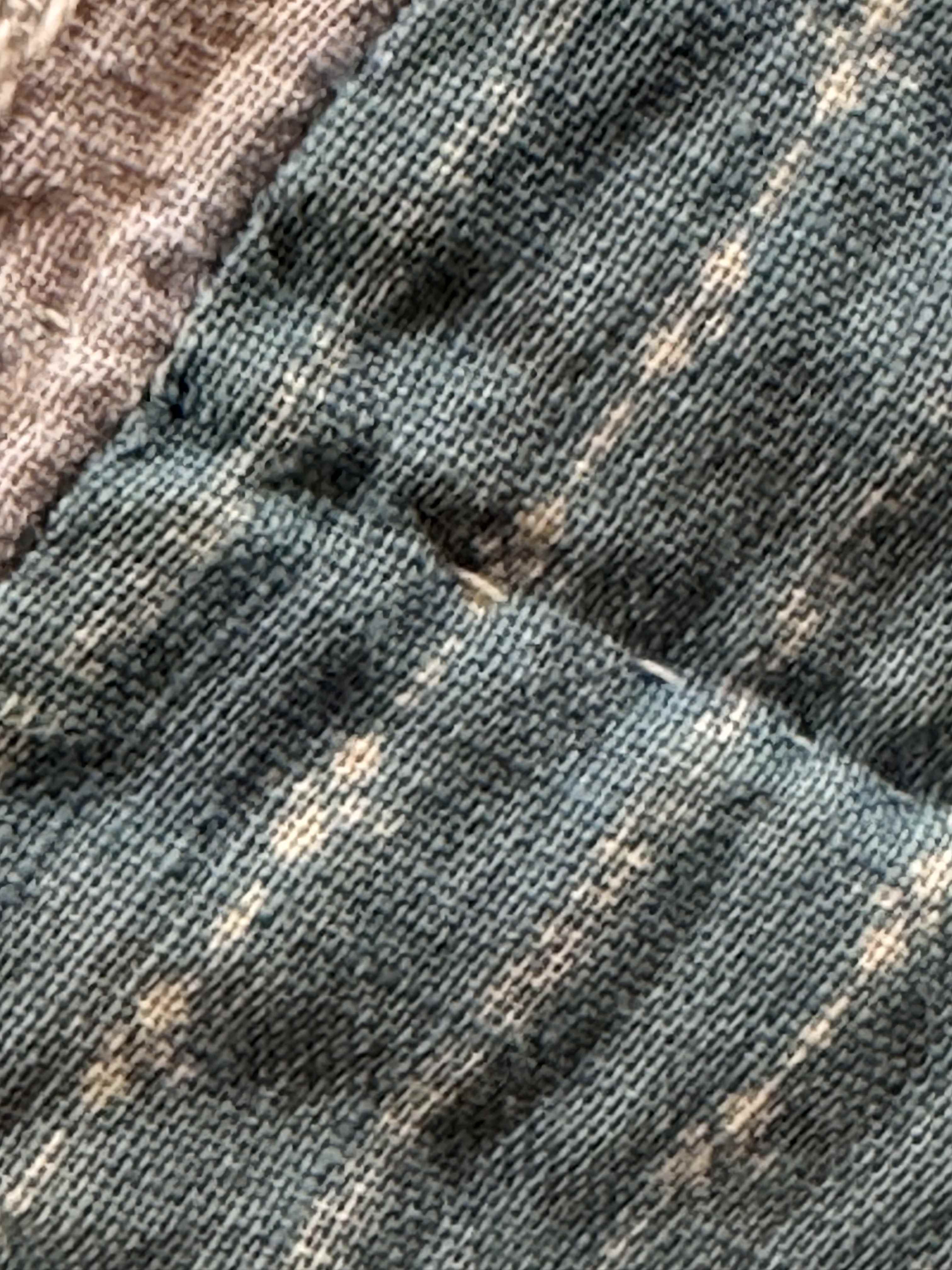 Antique Quilt Nine Patch on Point