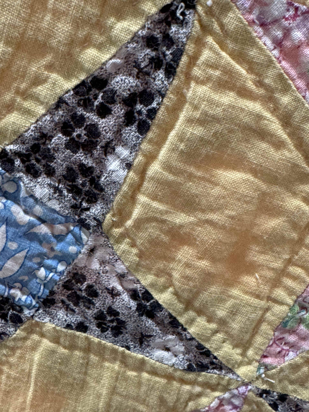 Vintage Quilt Star and Diamond