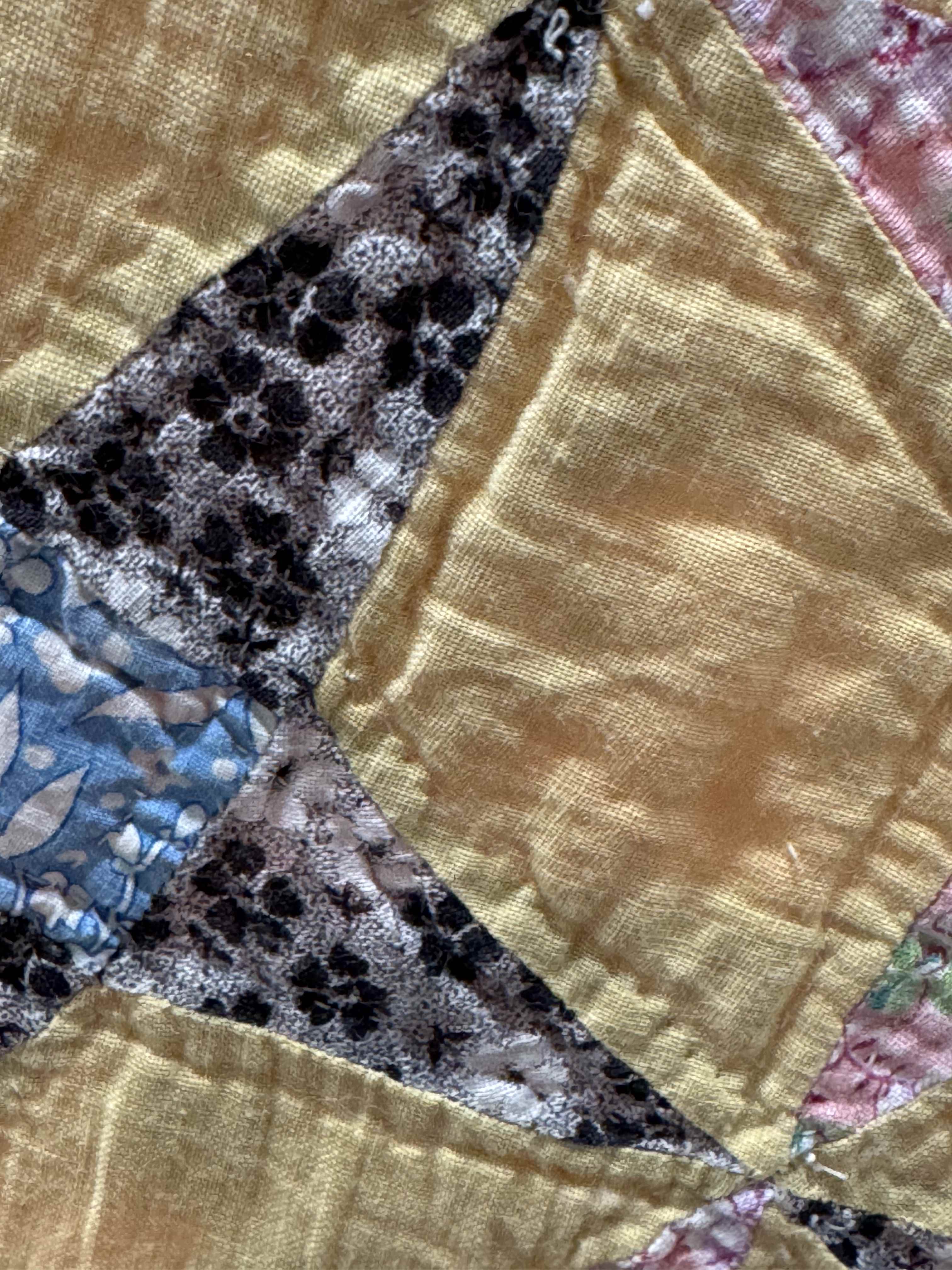 Vintage Quilt Star and Diamond