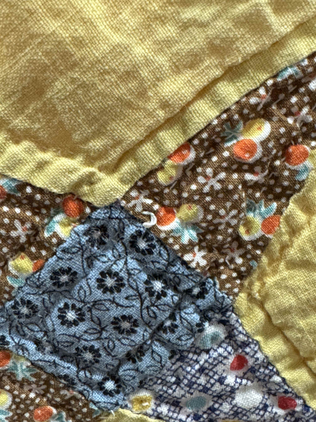 Vintage Quilt Star and Diamond