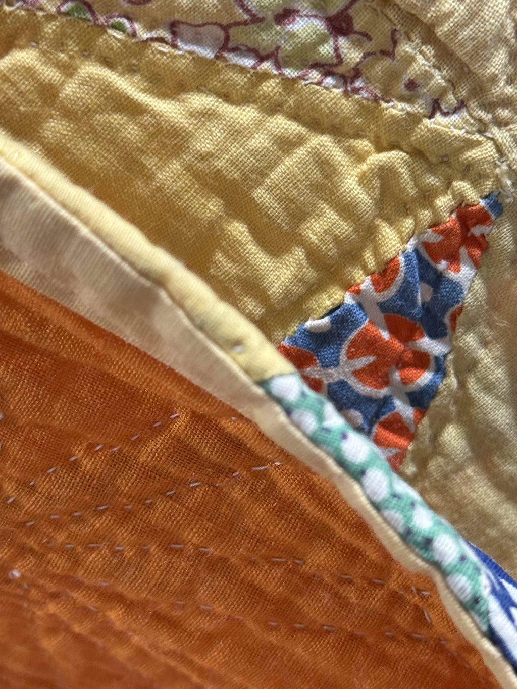 Vintage Quilt Star and Diamond