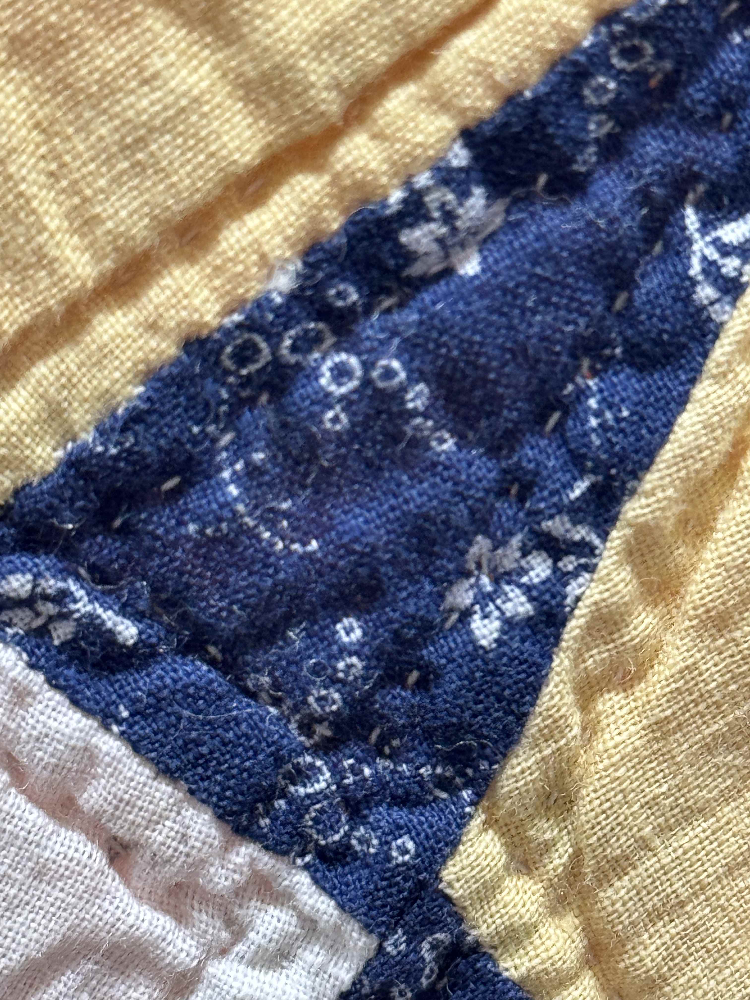 Vintage Quilt Star and Diamond