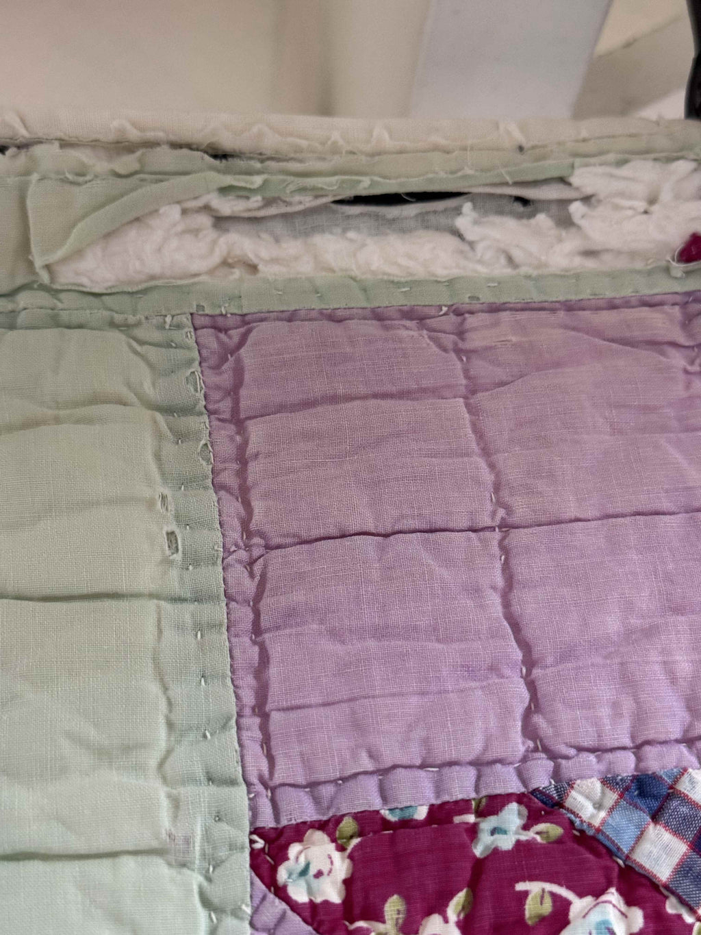 Vintage Quilt Blazing Star