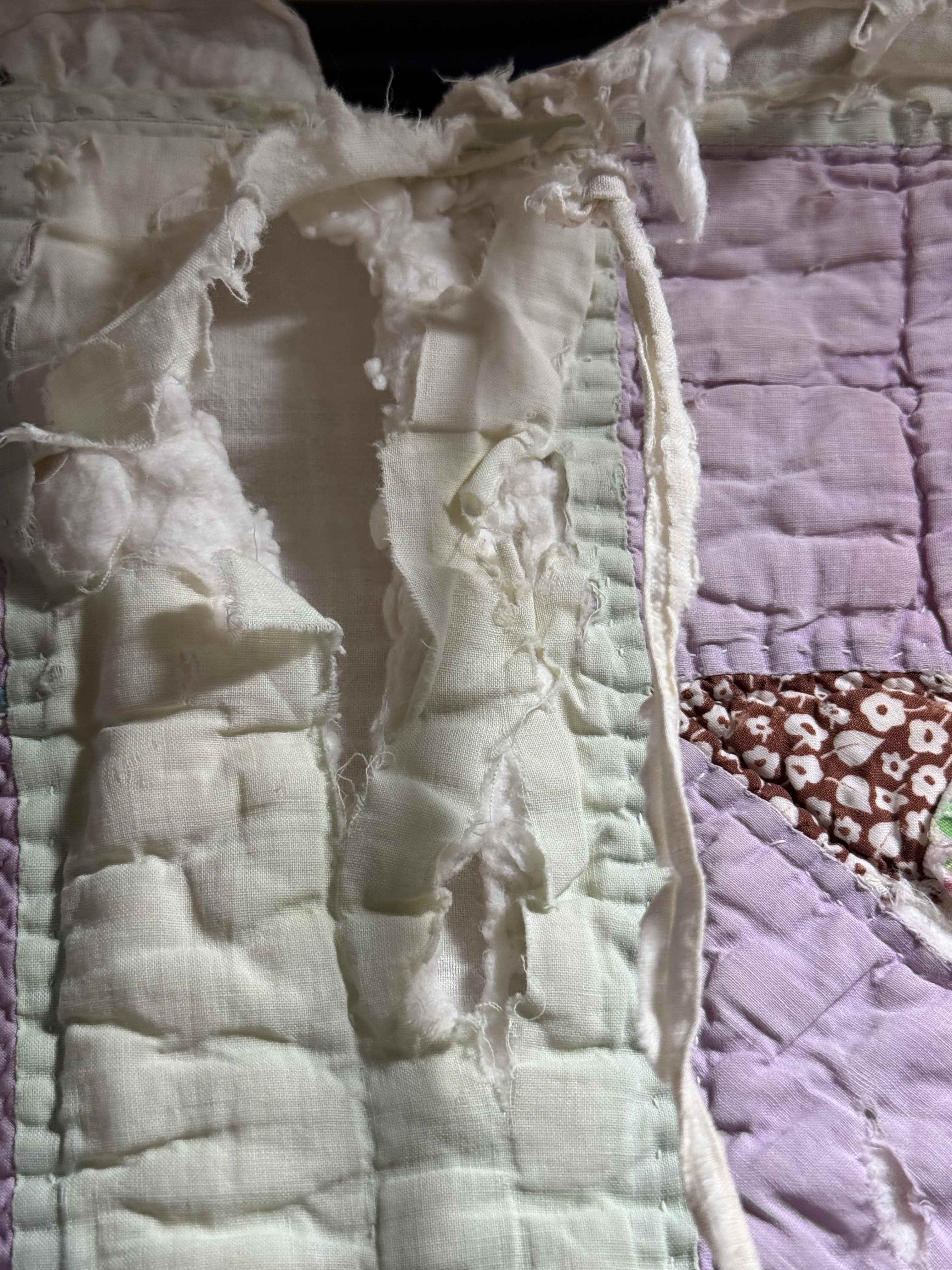 Vintage Quilt Blazing Star