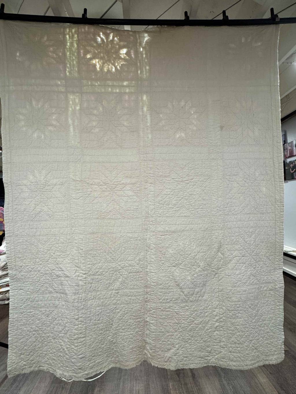 Vintage Quilt Blazing Star