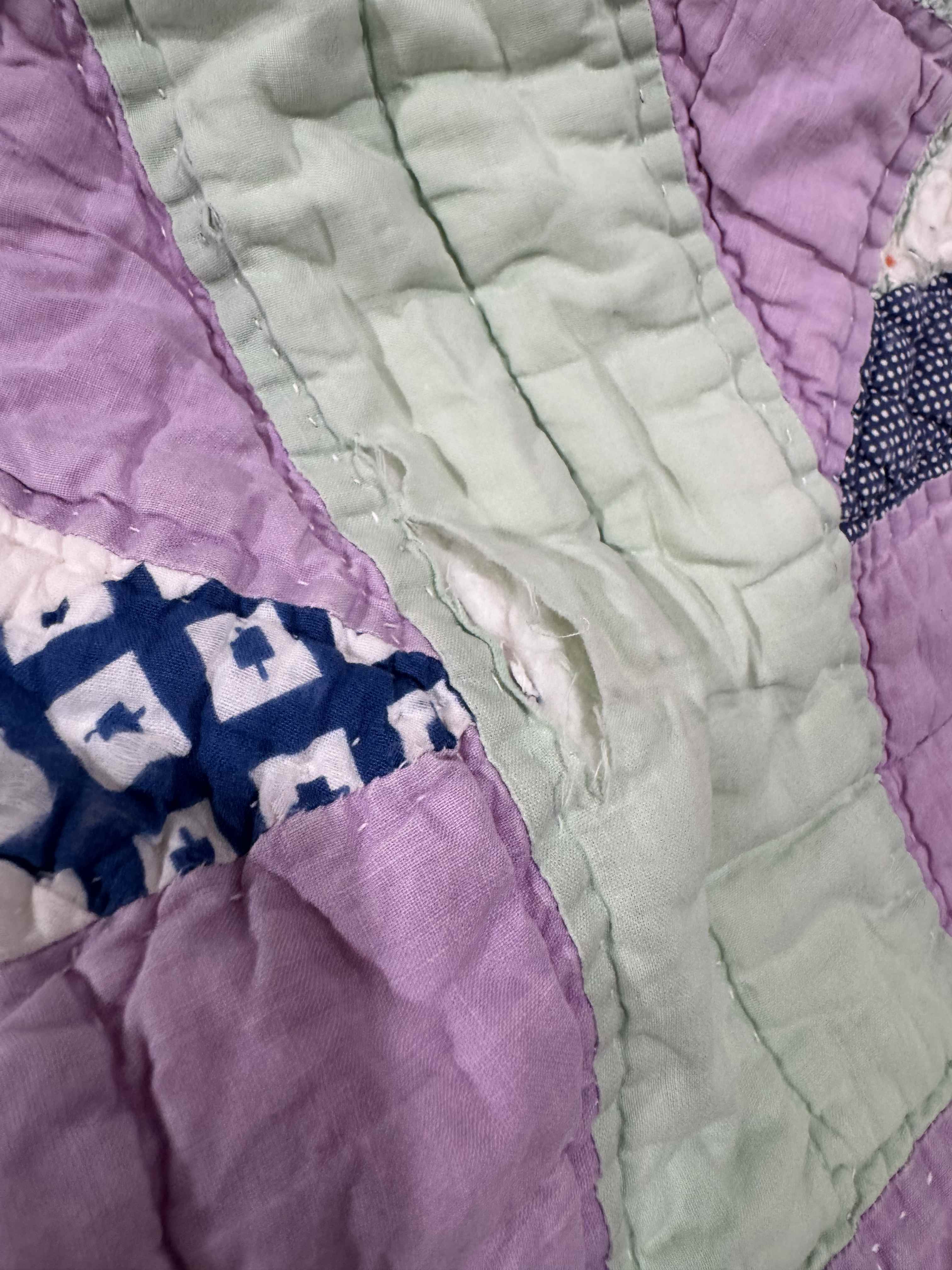 Vintage Quilt Blazing Star
