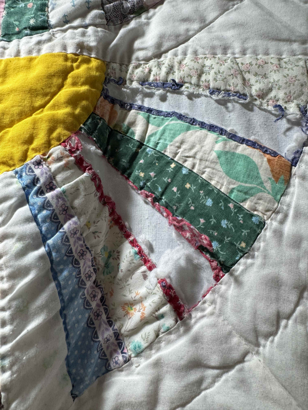 Vintage Quilt Grandmother's Fan
