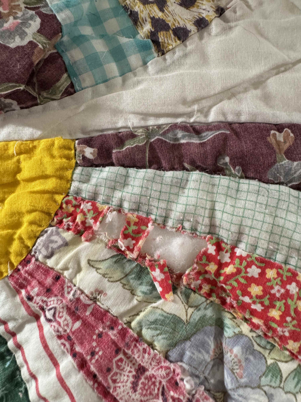 Vintage Quilt Grandmother's Fan