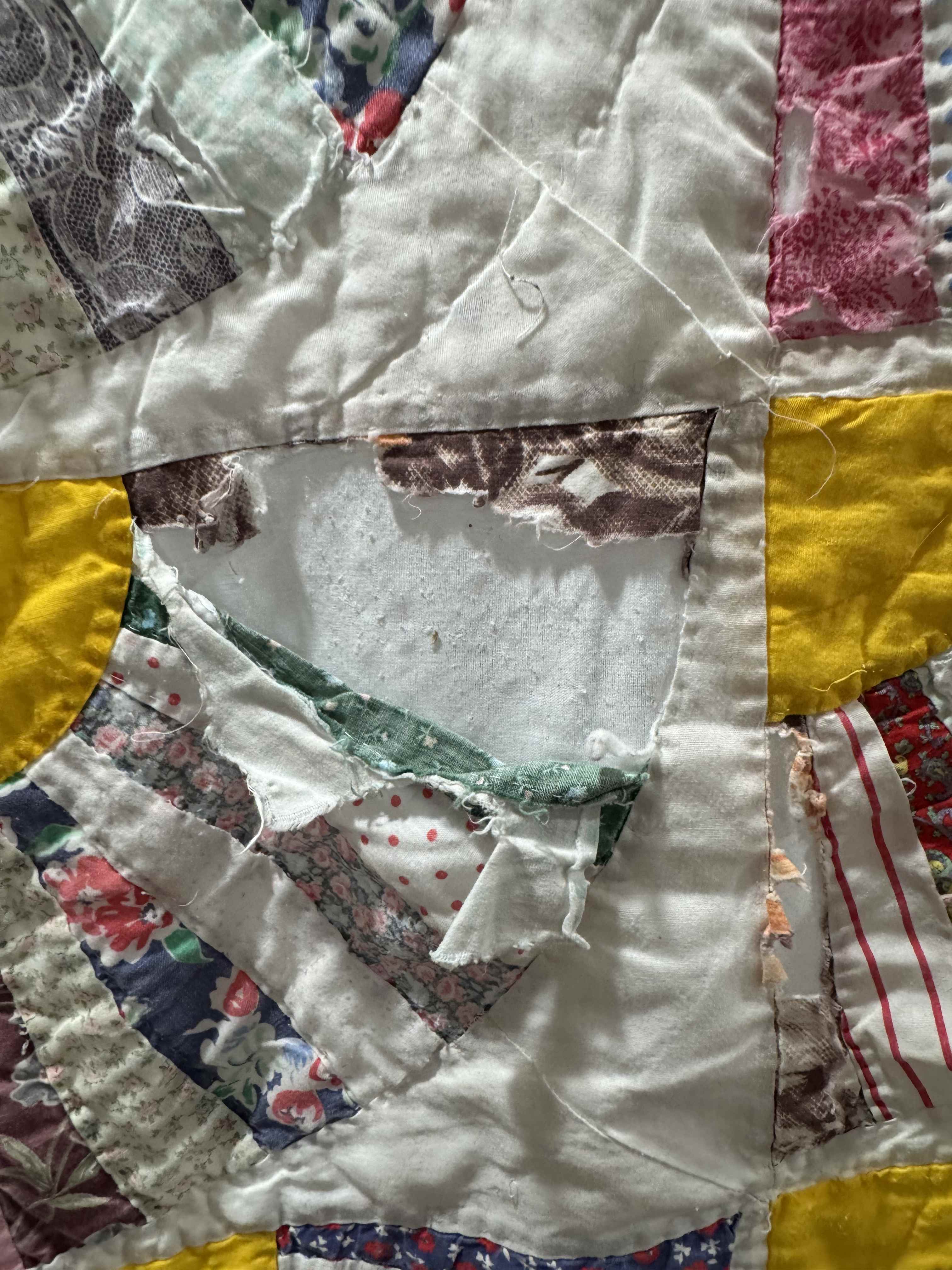 Vintage Quilt Grandmother's Fan
