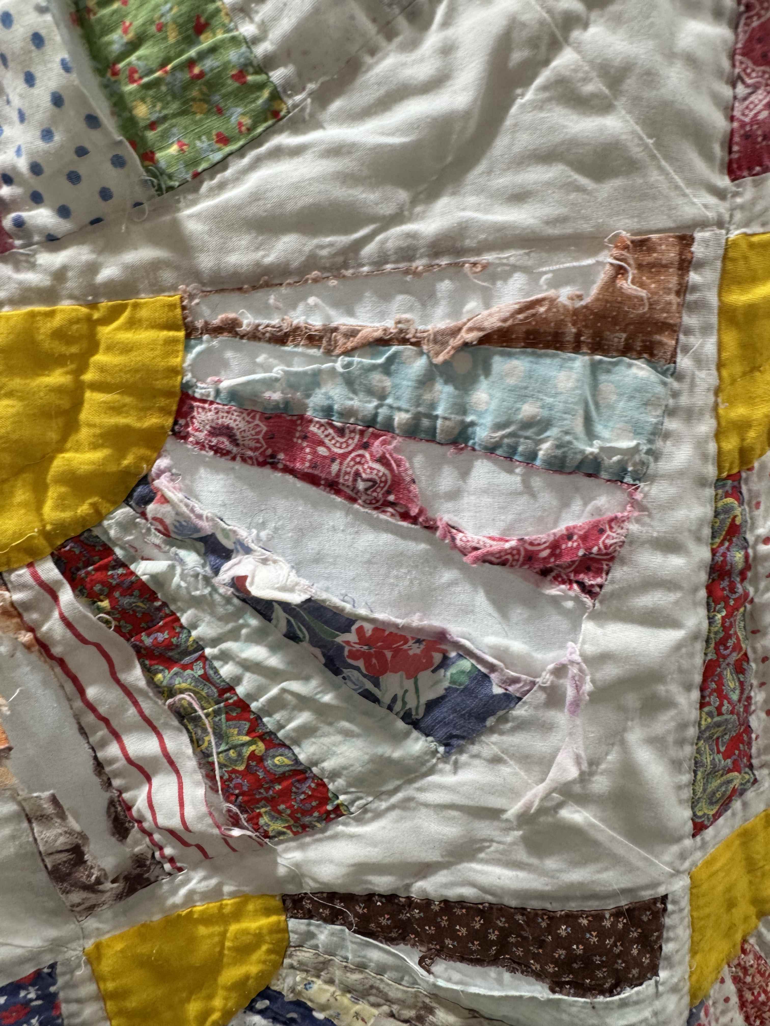Vintage Quilt Grandmother's Fan