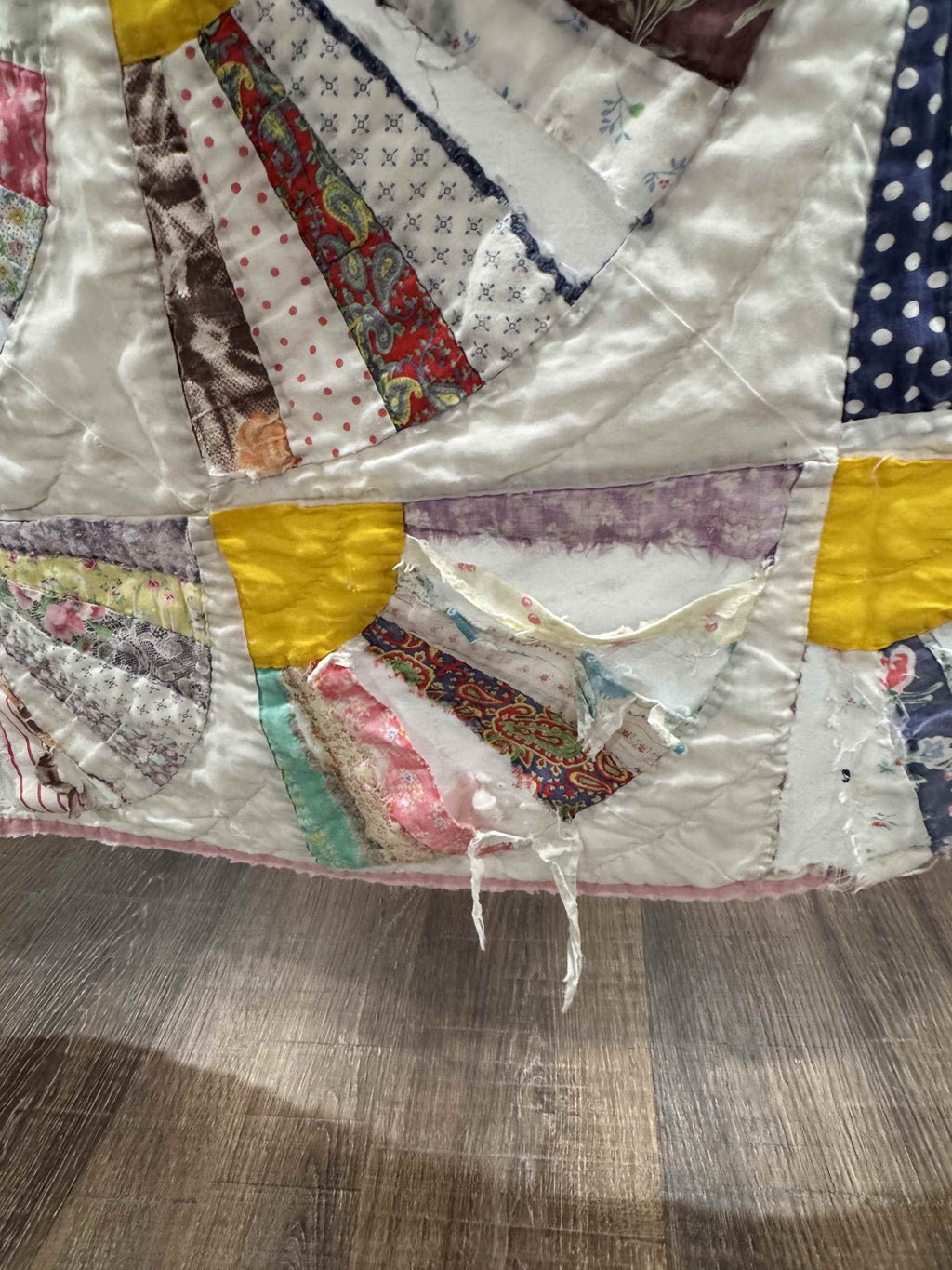 Vintage Quilt Grandmother's Fan