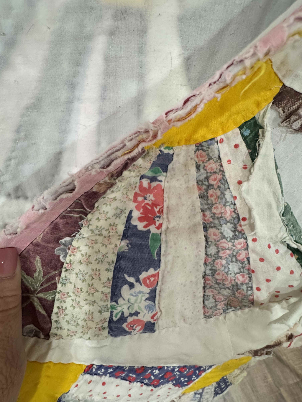 Vintage Quilt Grandmother's Fan
