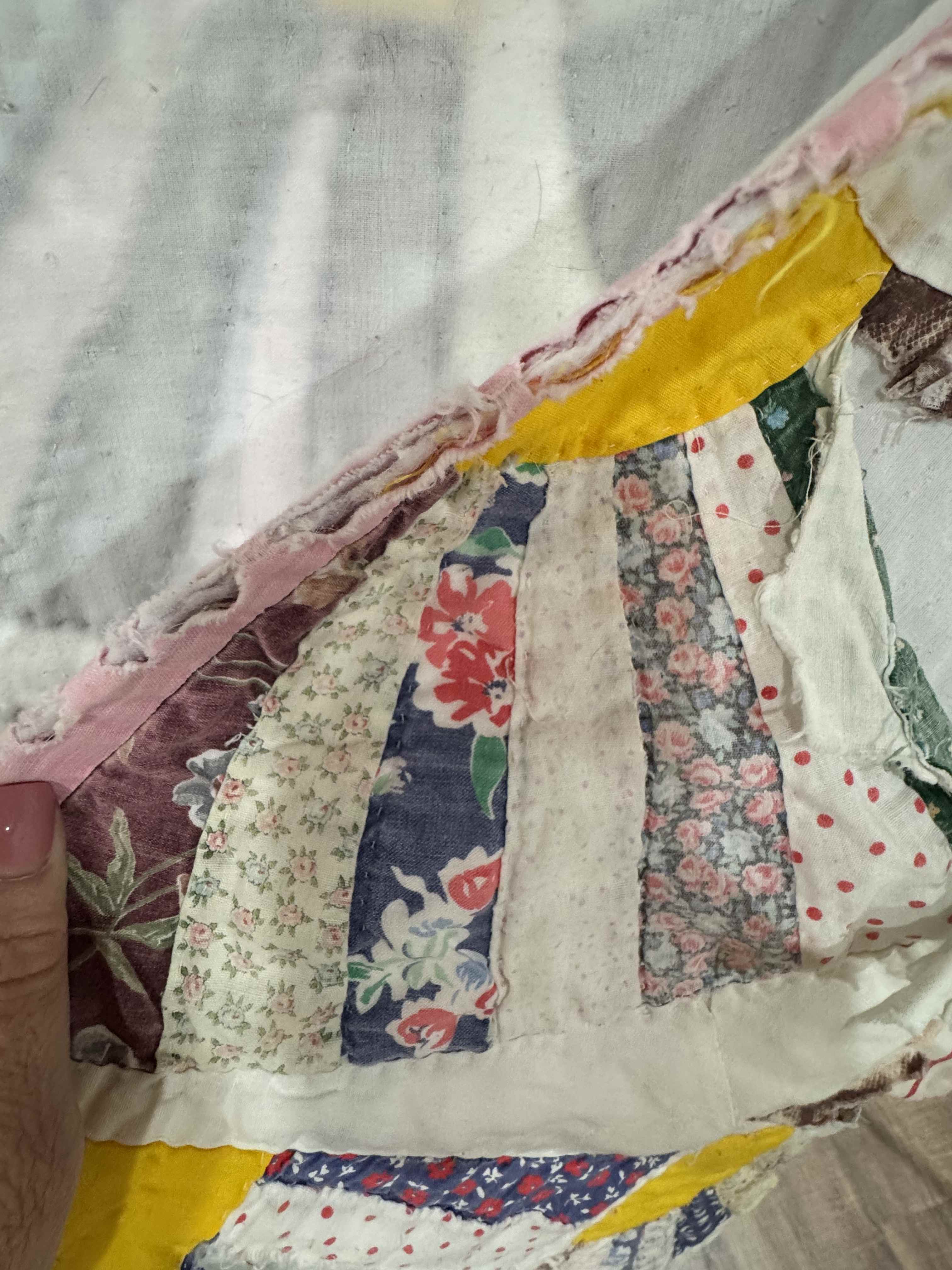 Vintage Quilt Grandmother's Fan