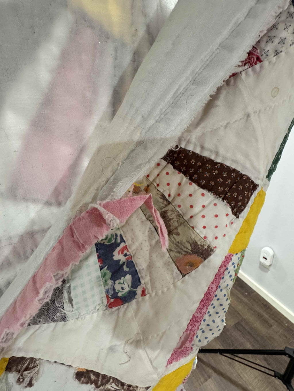 Vintage Quilt Grandmother's Fan