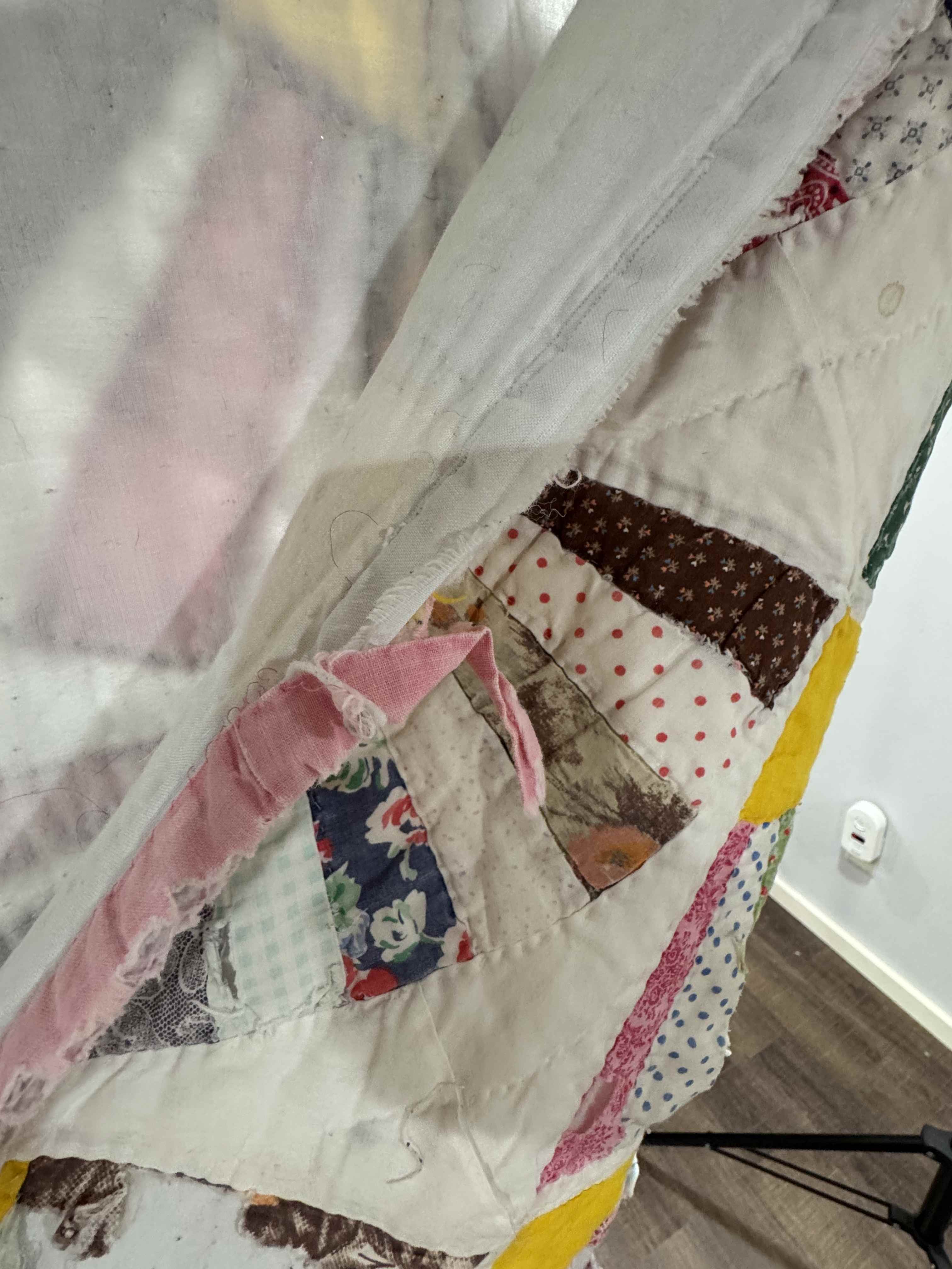 Vintage Quilt Grandmother's Fan