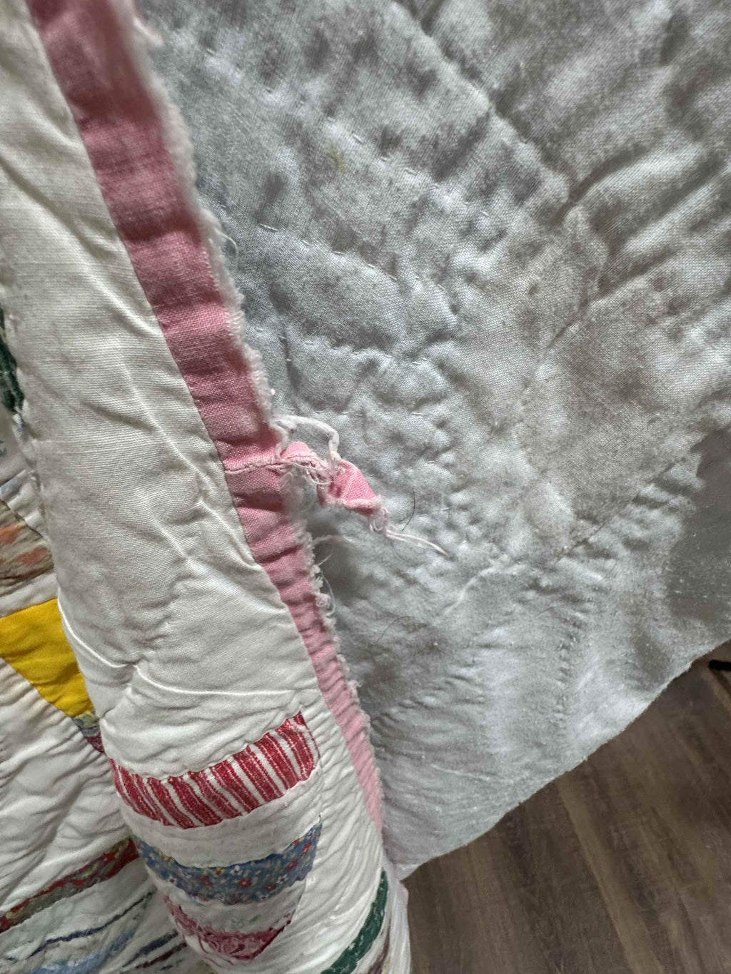Vintage Quilt Grandmother's Fan
