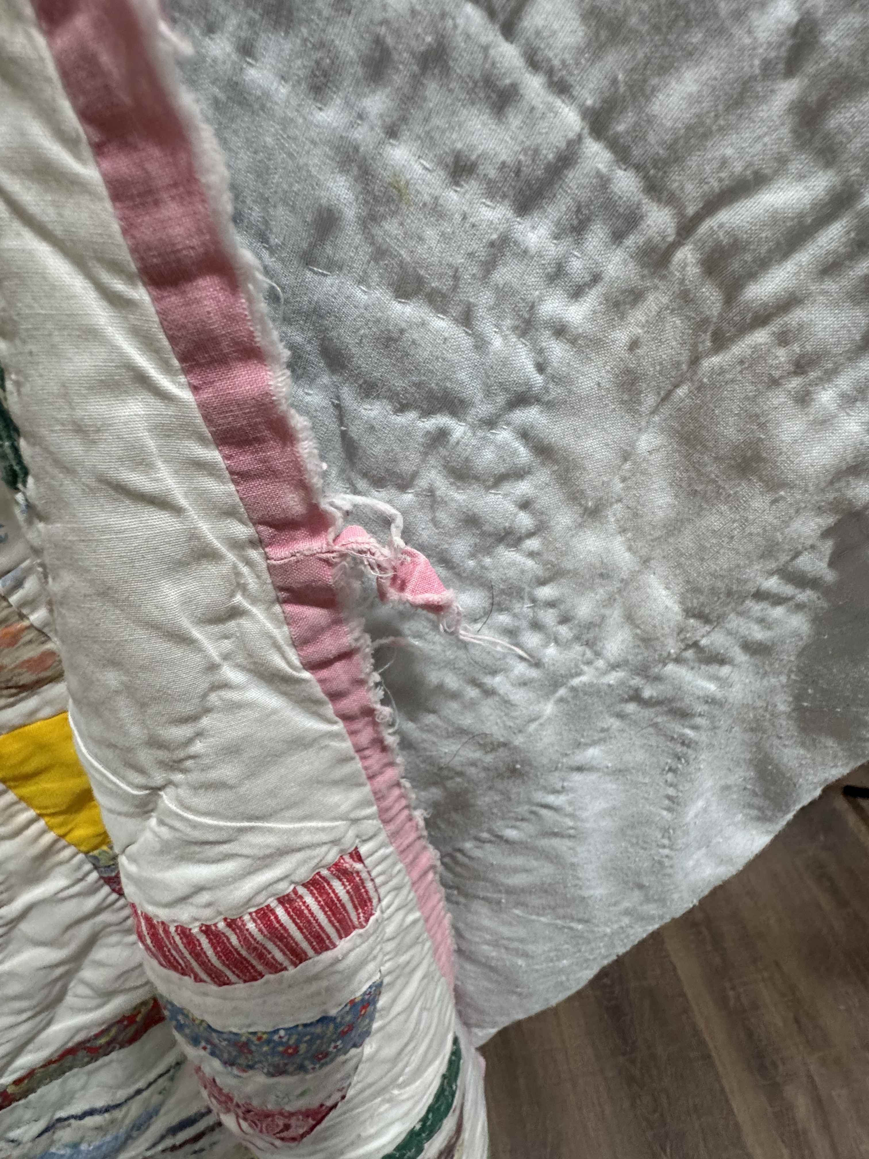 Vintage Quilt Grandmother's Fan