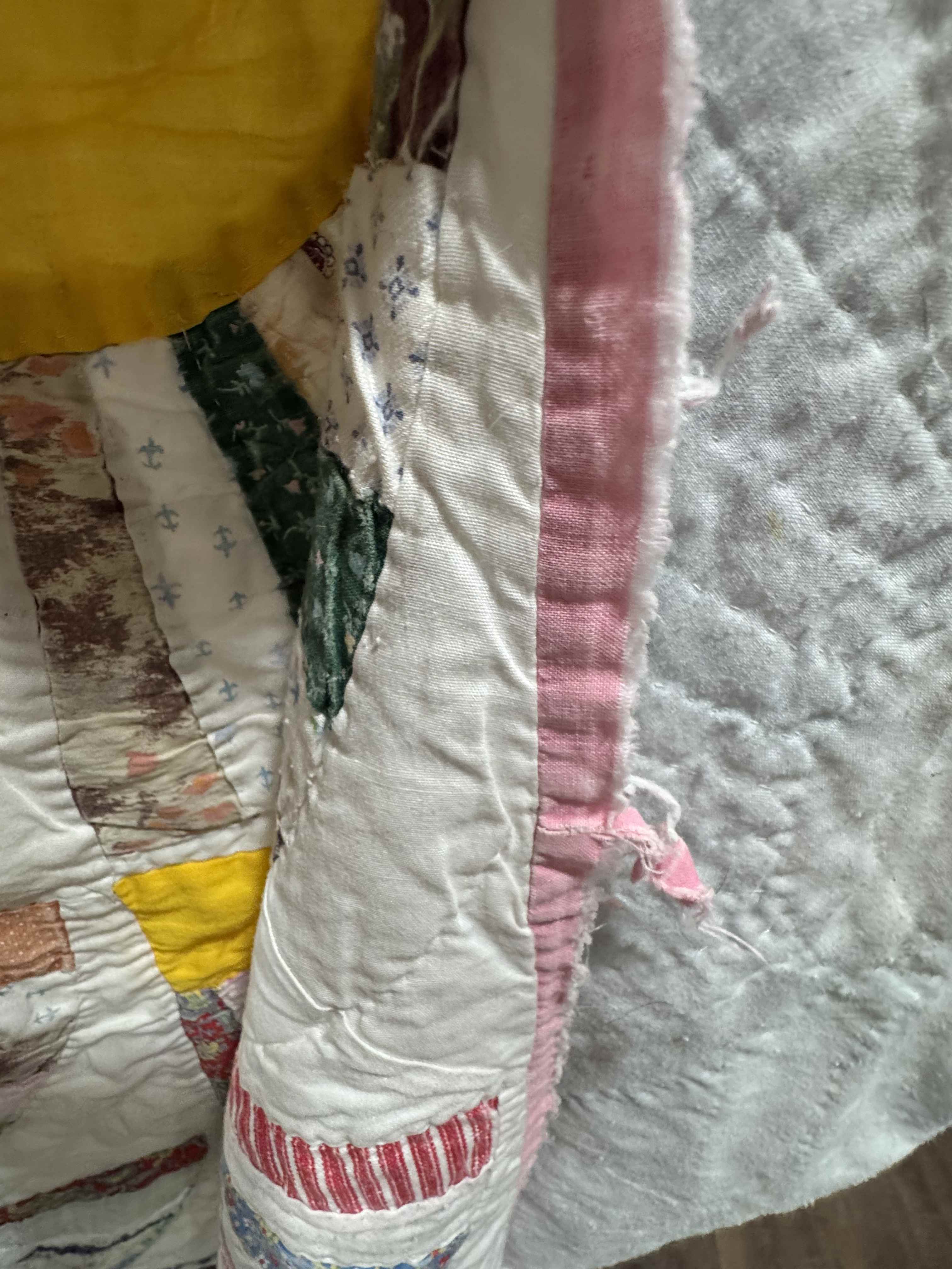 Vintage Quilt Grandmother's Fan