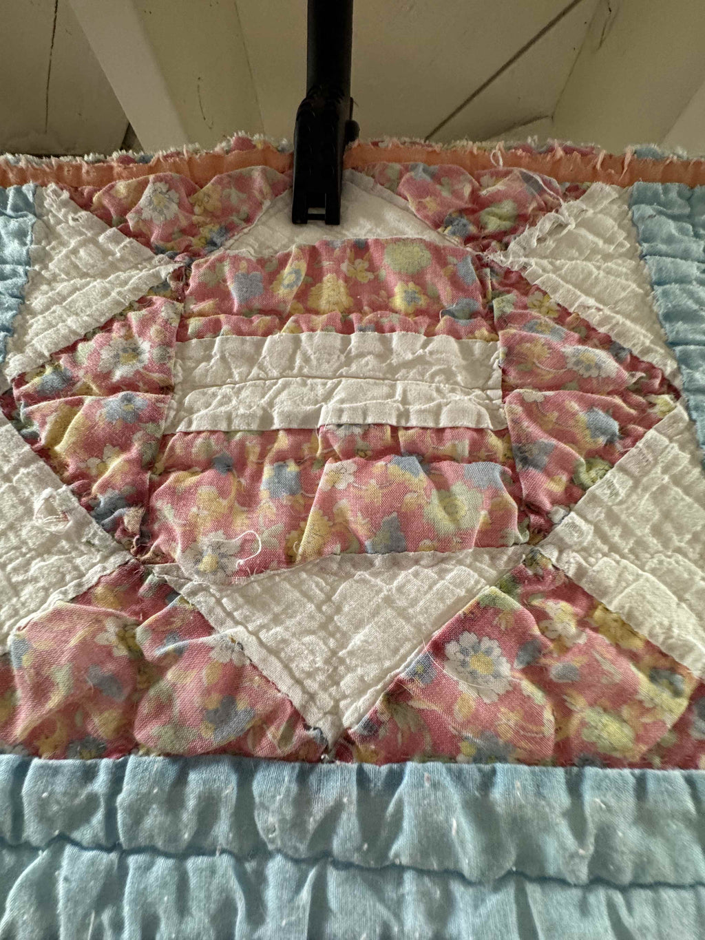 Vintage Quilt Broken Path Variation