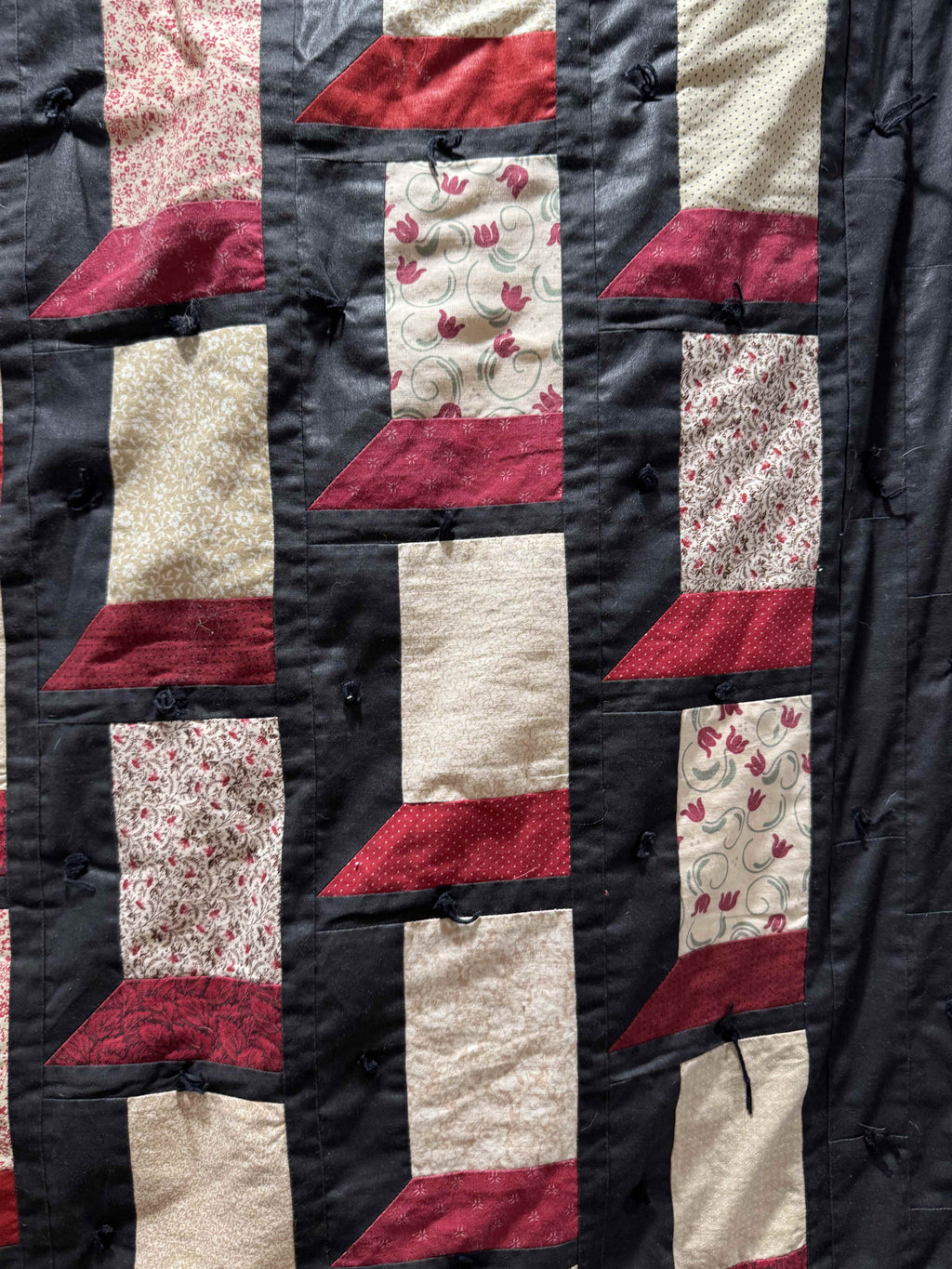 Vintage Quilt Attic Windows