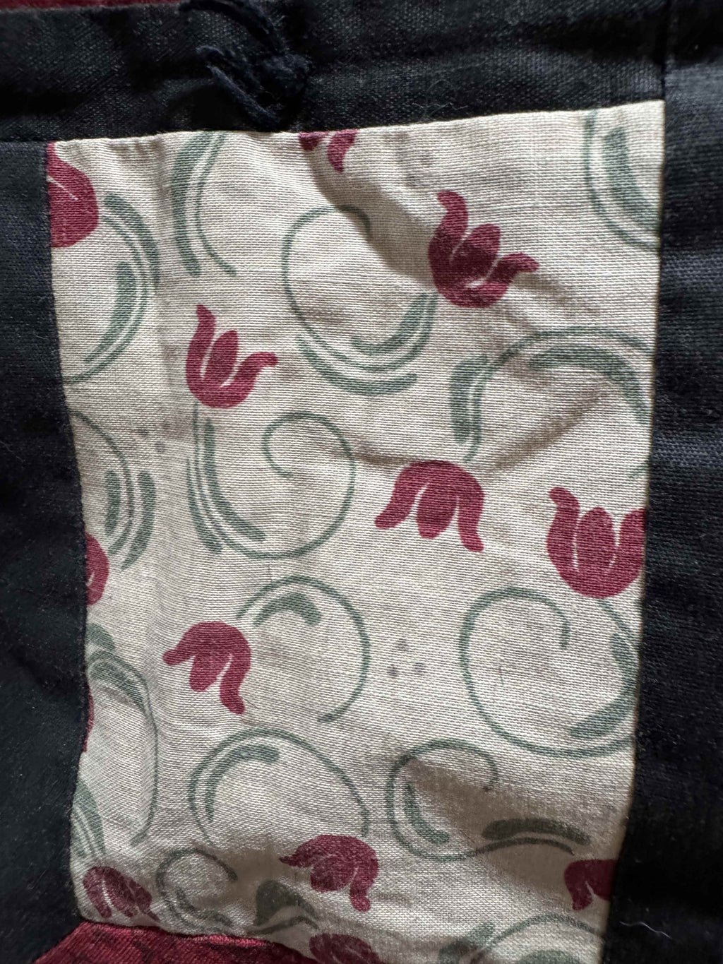 Vintage Quilt Attic Windows