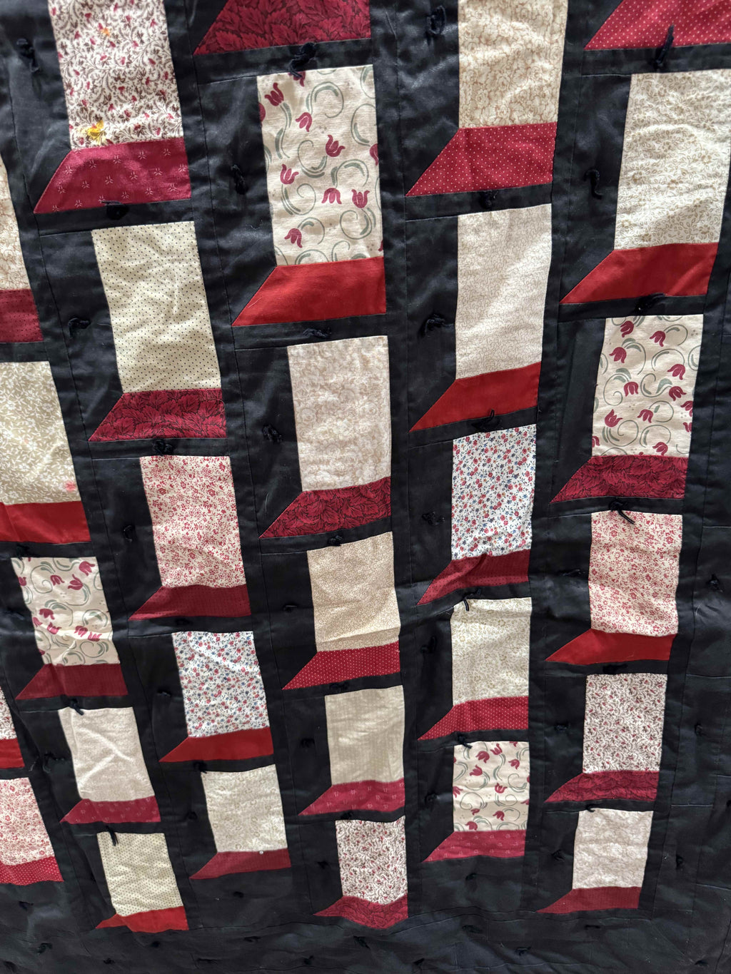 Vintage Quilt Attic Windows