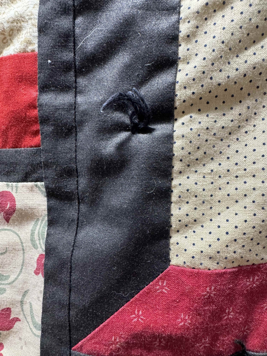 Vintage Quilt Attic Windows