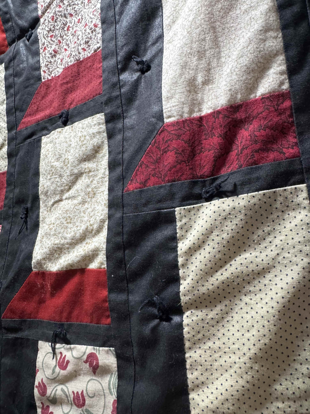 Vintage Quilt Attic Windows