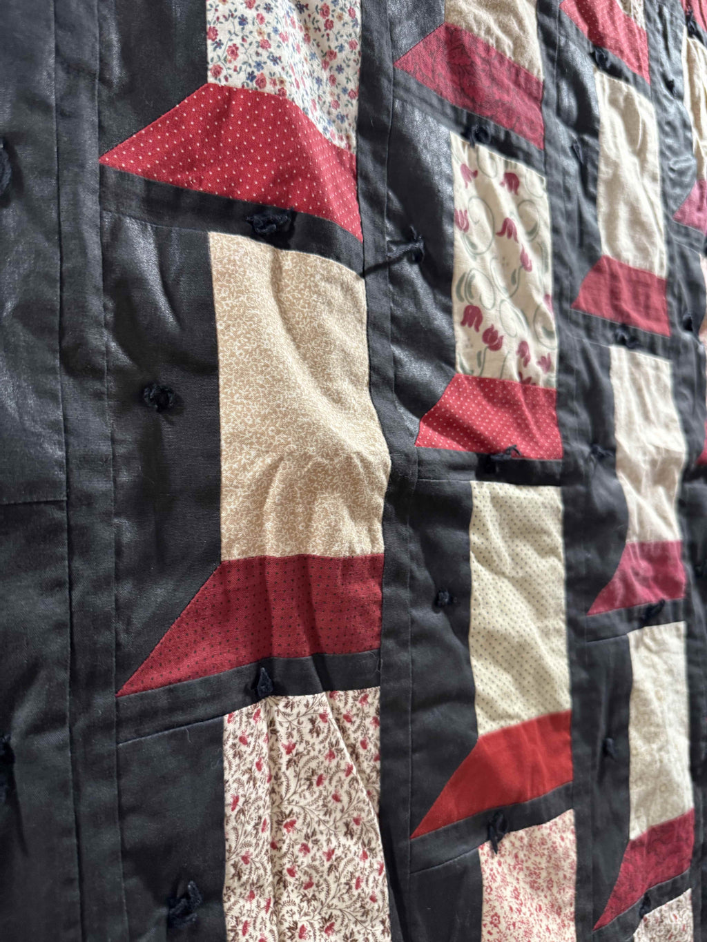 Vintage Quilt Attic Windows