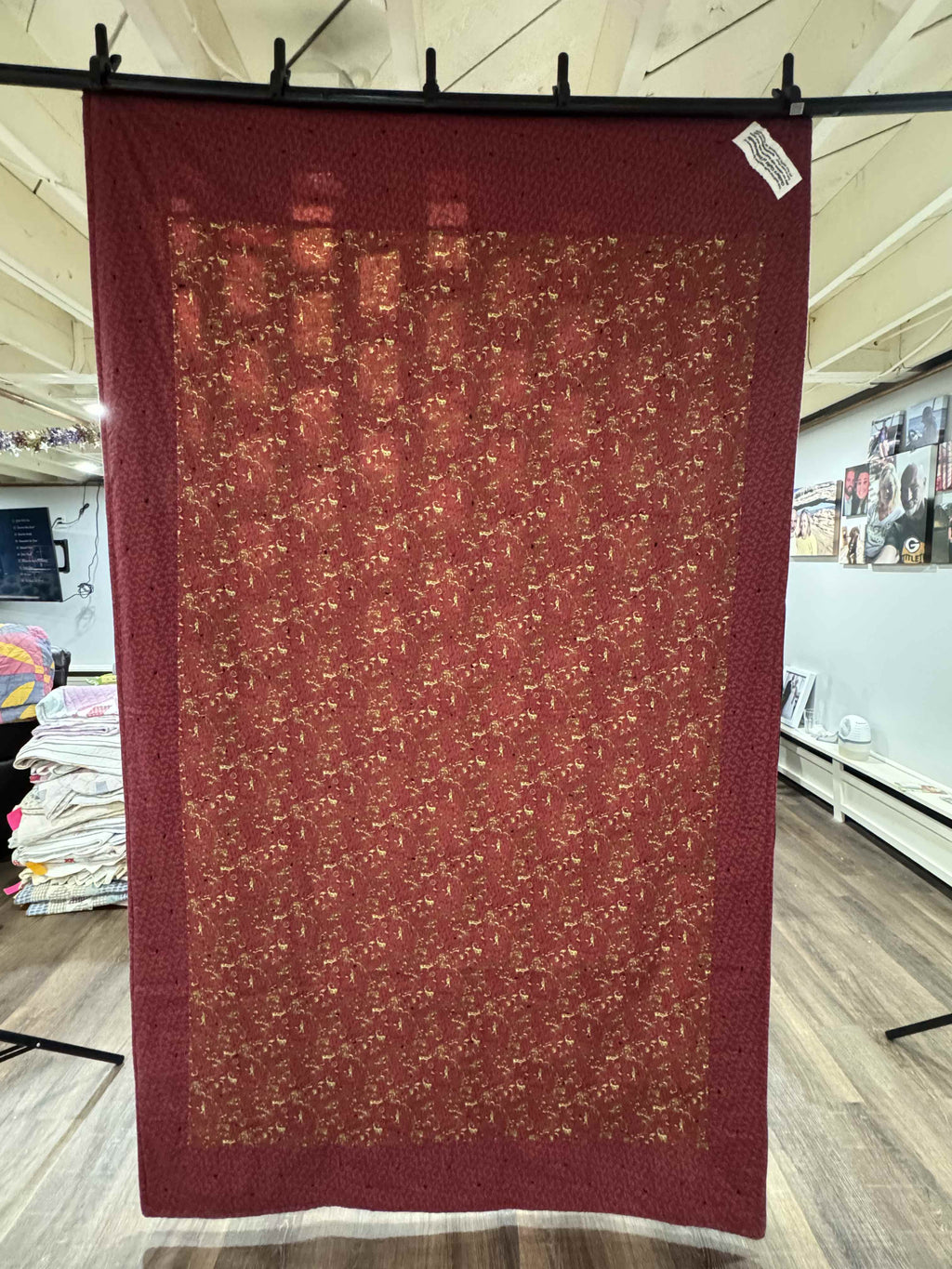 Vintage Quilt Attic Windows