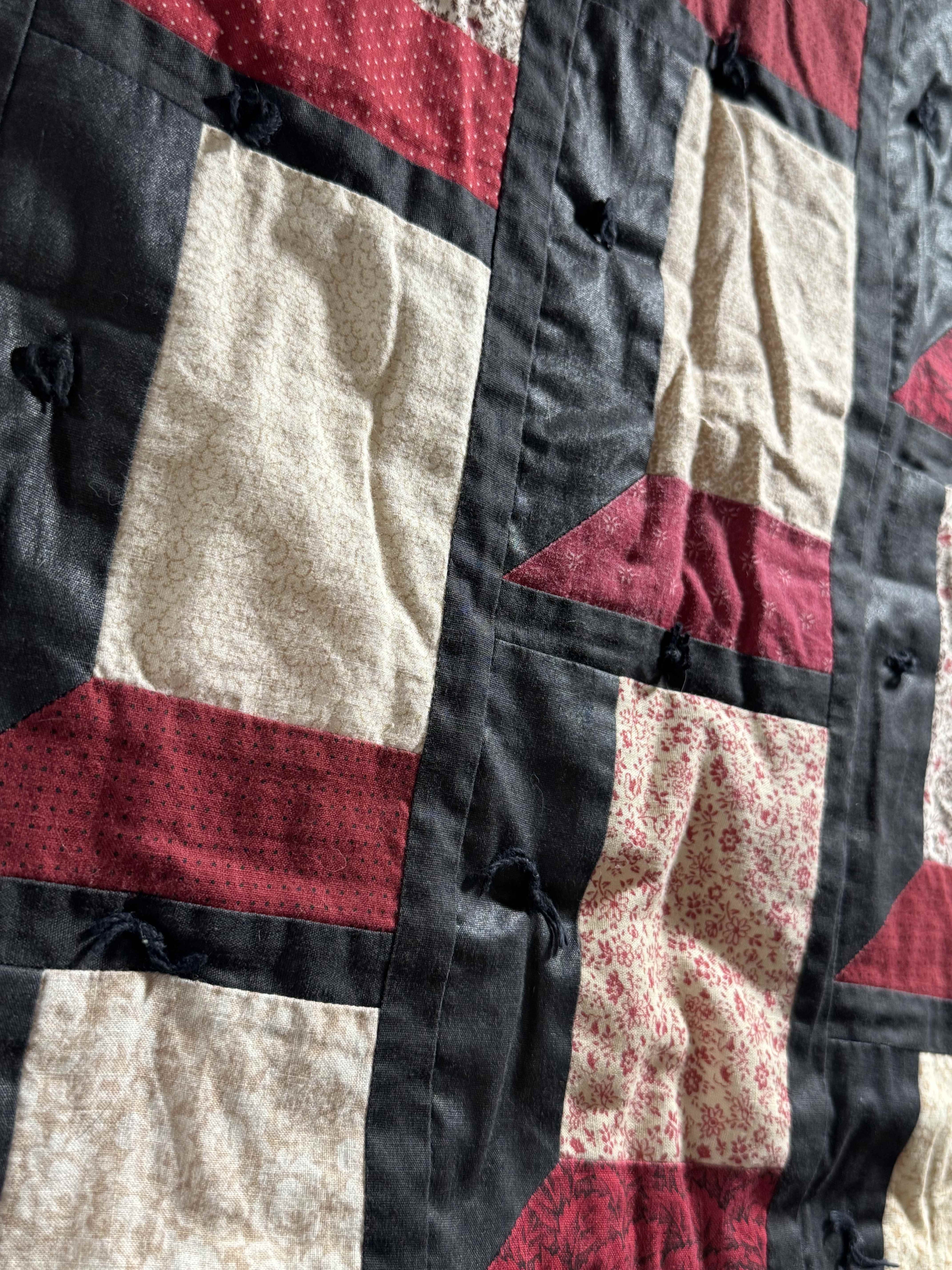 Vintage Quilt Attic Windows