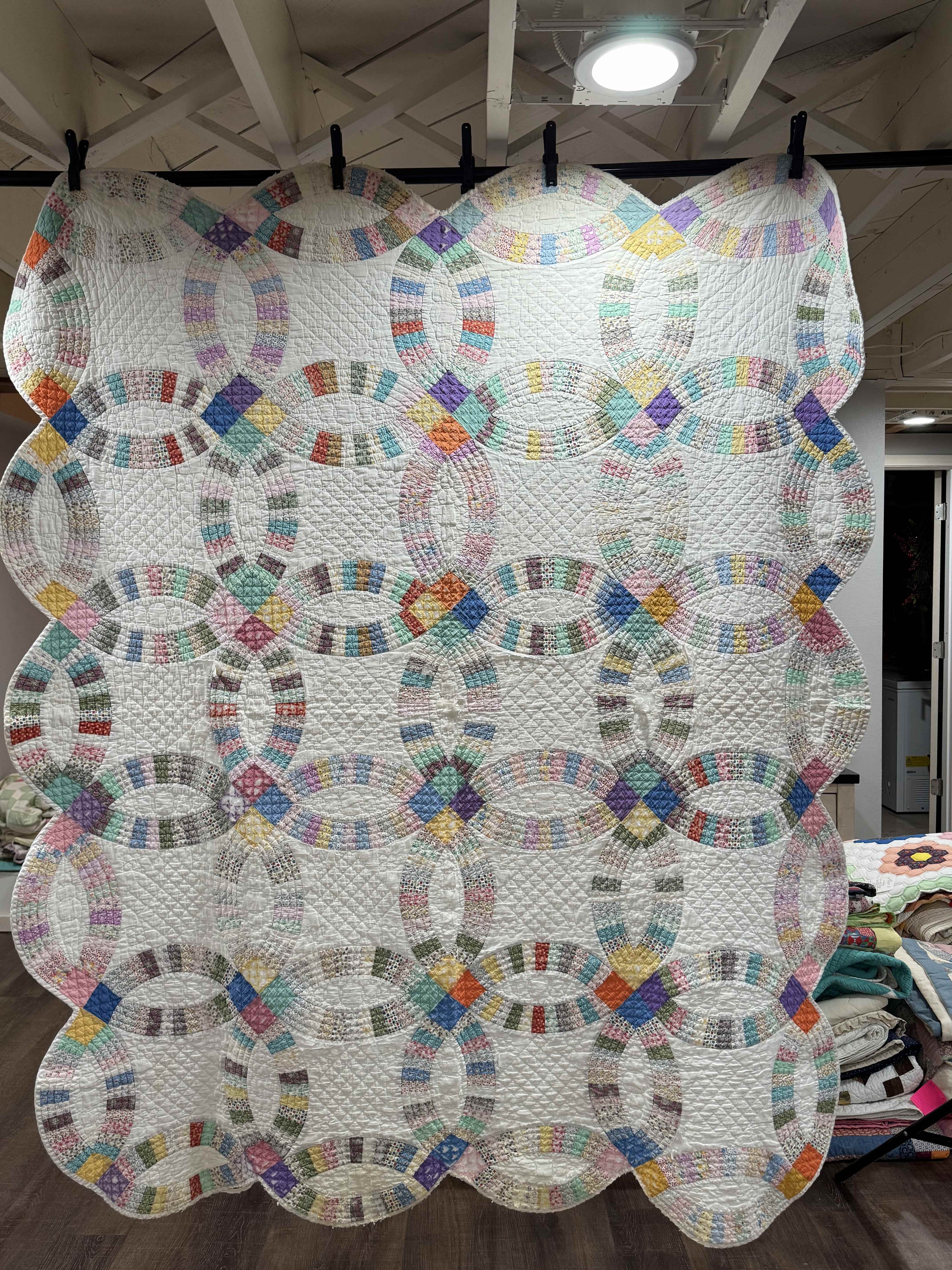 Vintage Quilt Double Wedding Ring