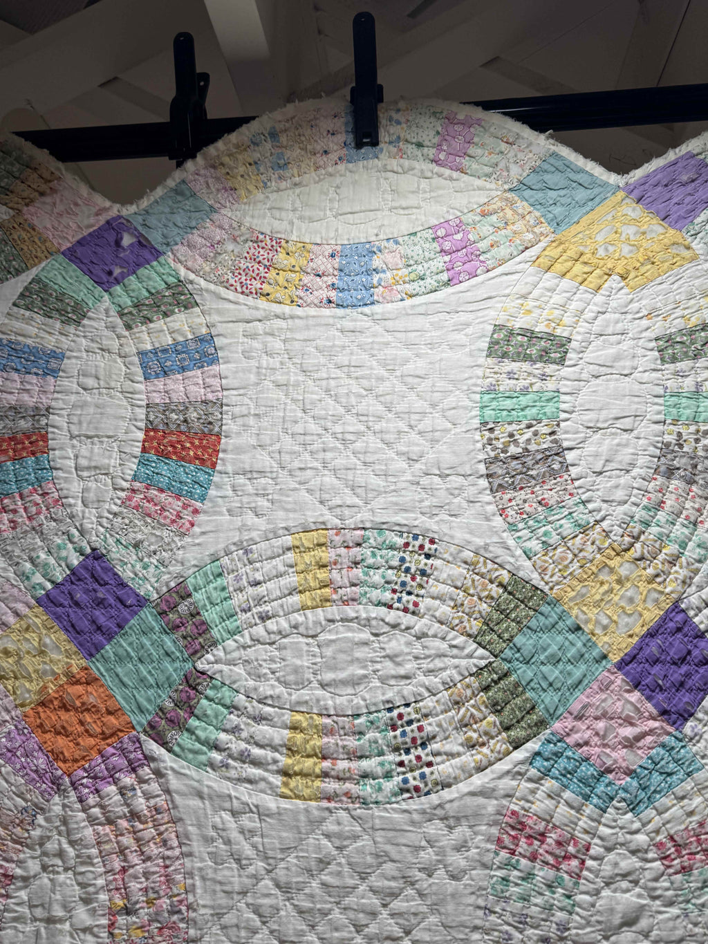 Vintage Quilt Double Wedding Ring