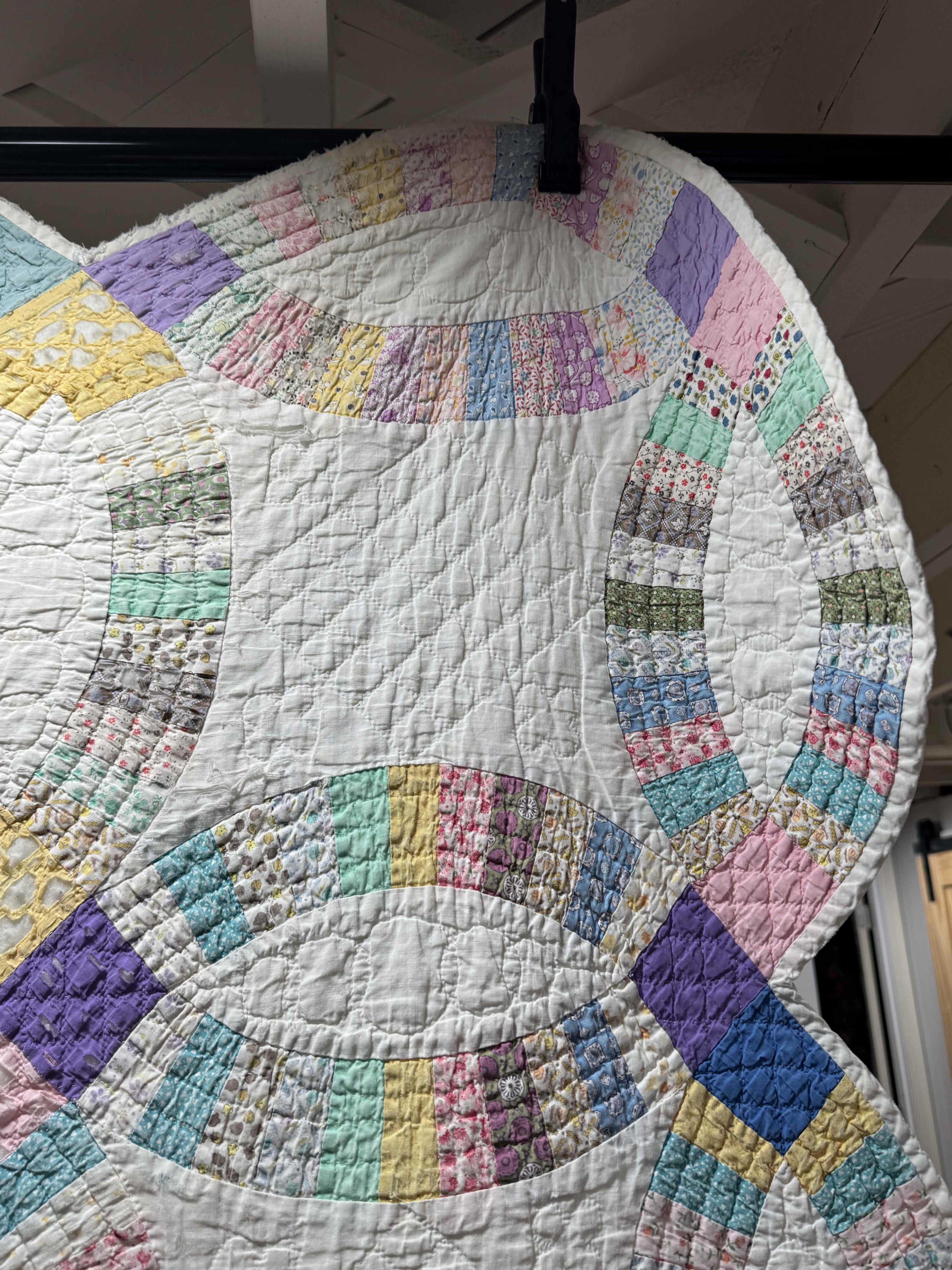 Vintage Quilt Double Wedding Ring
