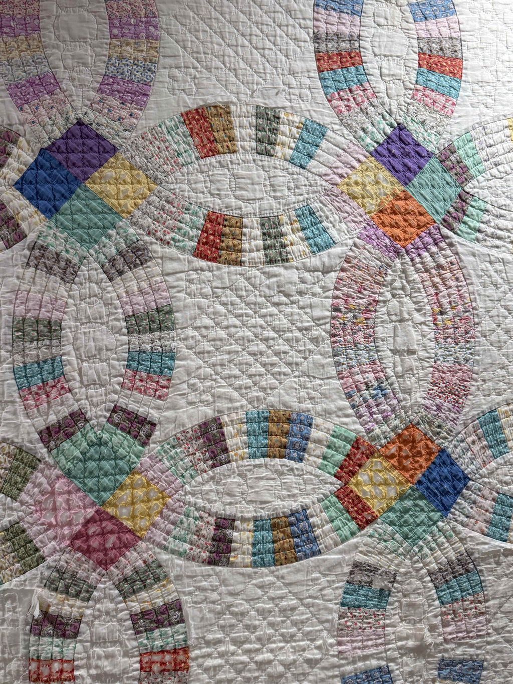 Vintage Quilt Double Wedding Ring