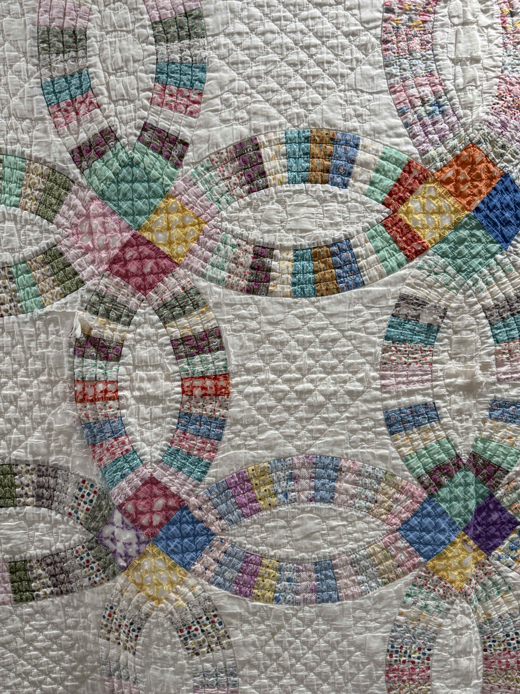 Vintage Quilt Double Wedding Ring