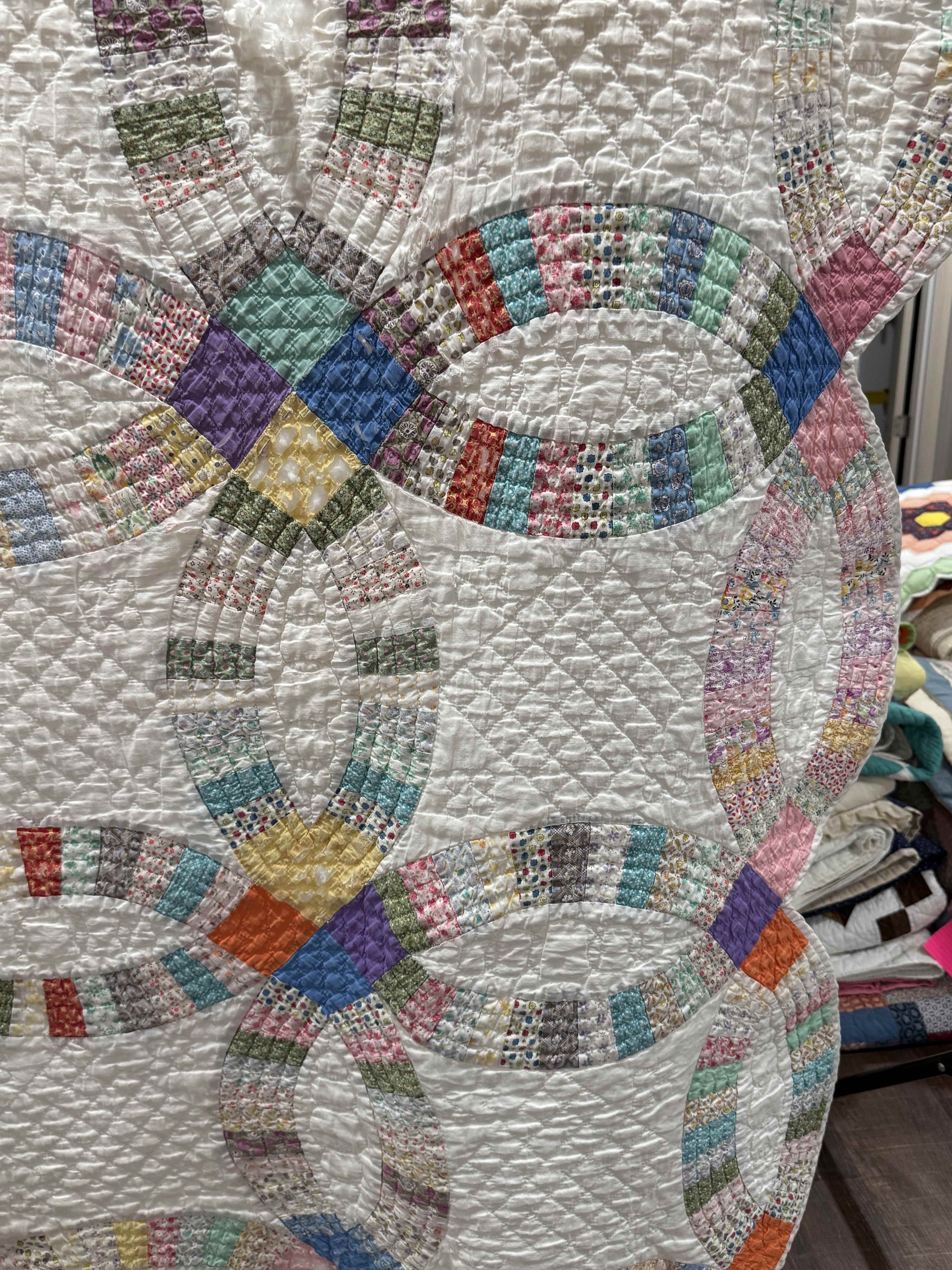 Vintage Quilt Double Wedding Ring