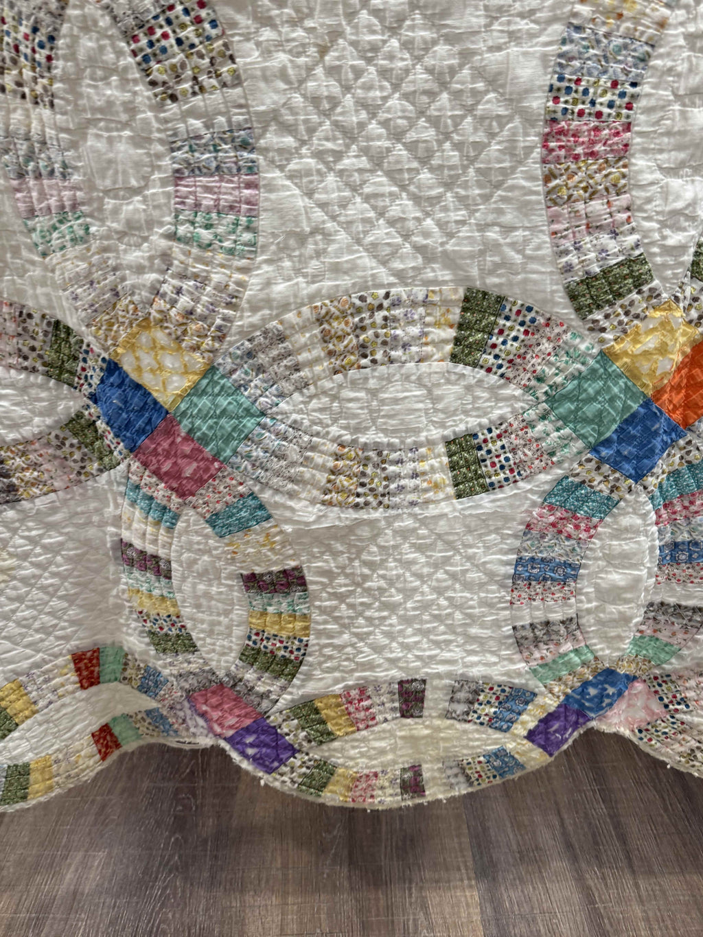 Vintage Quilt Double Wedding Ring