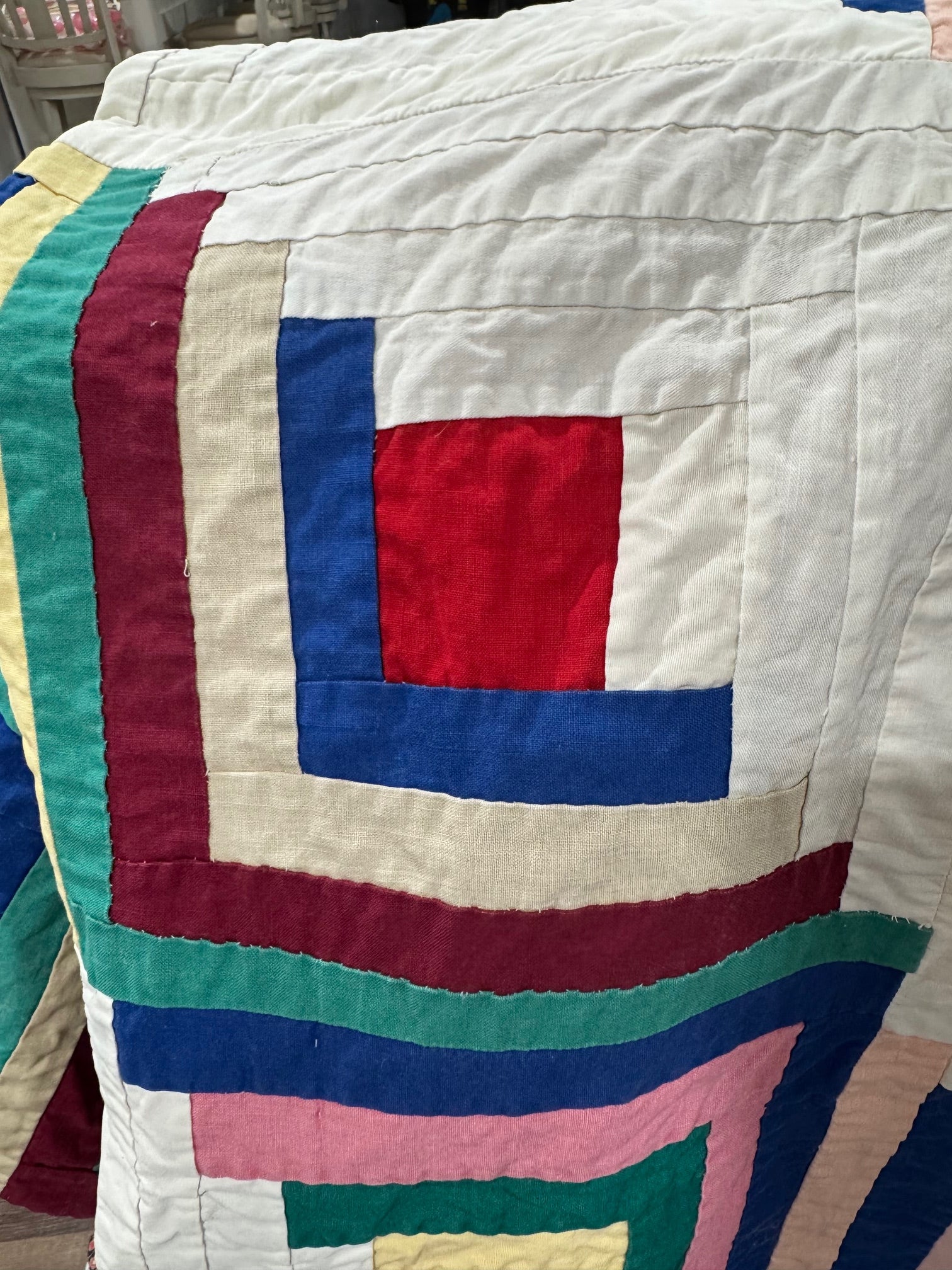 Log Cabin Bold and Beautiful **SOLD**