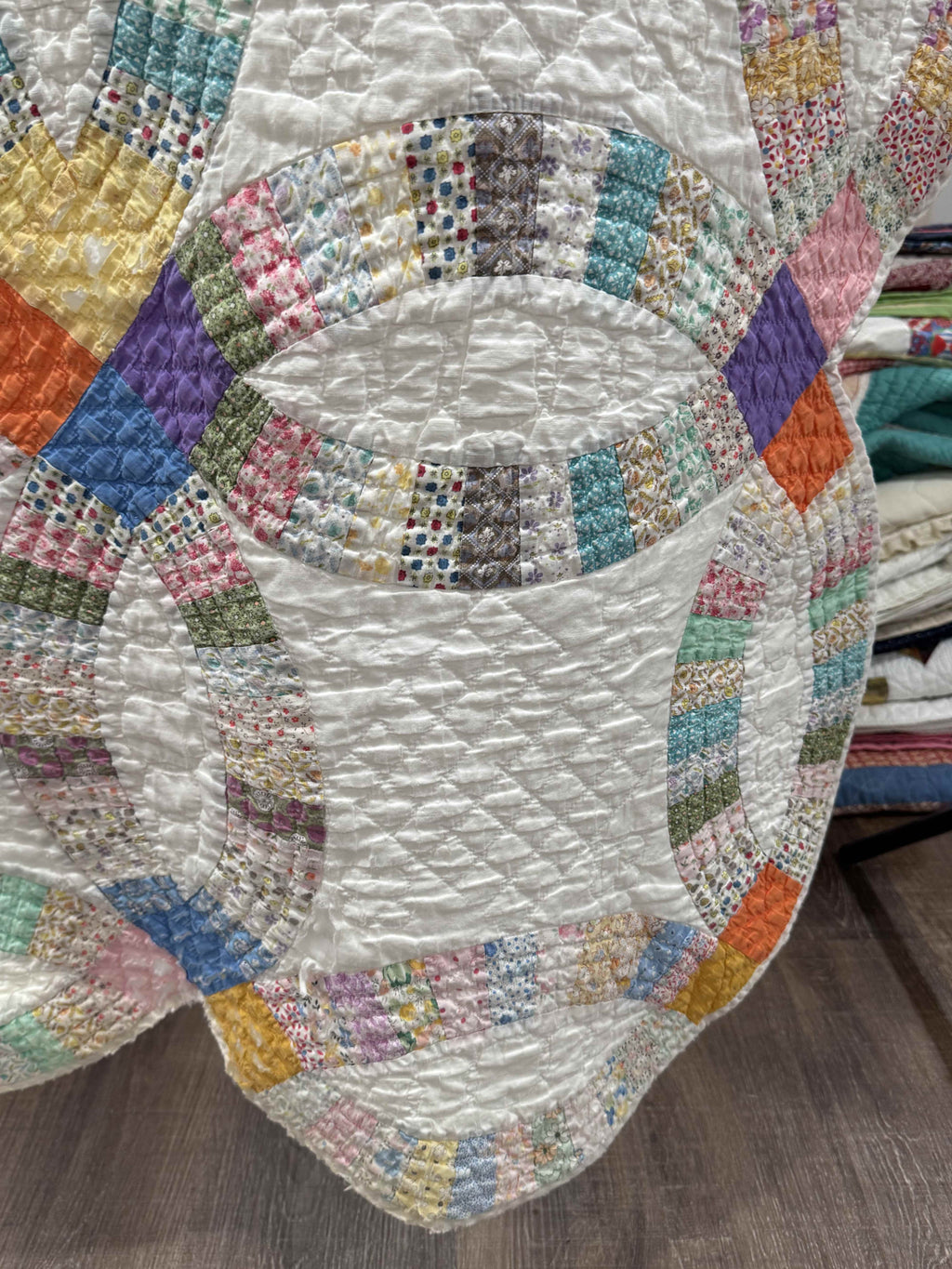 Vintage Quilt Double Wedding Ring