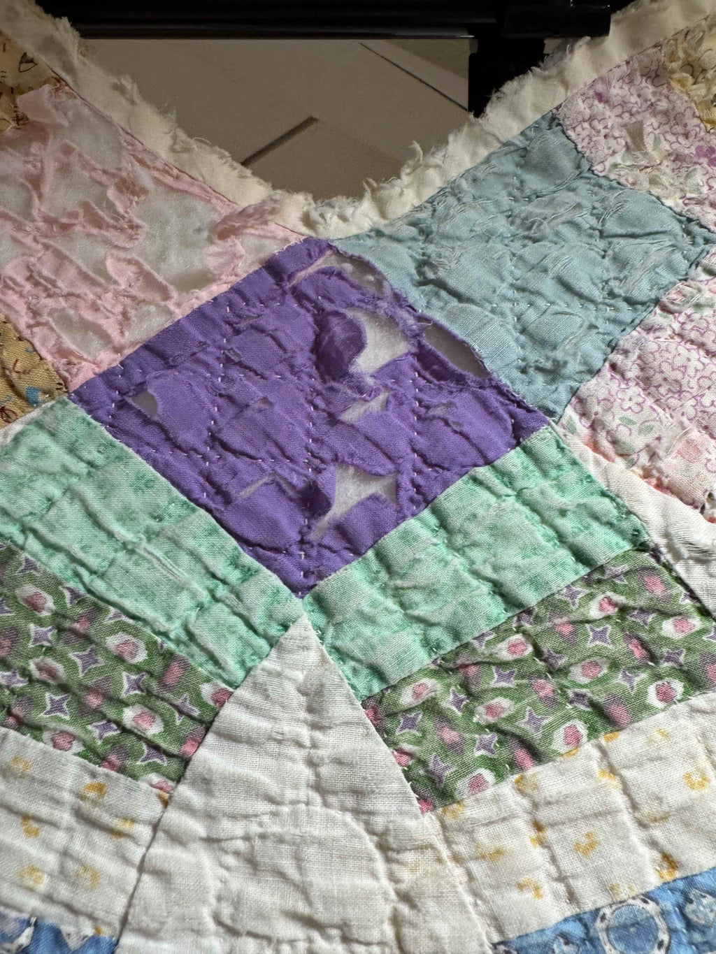 Vintage Quilt Double Wedding Ring