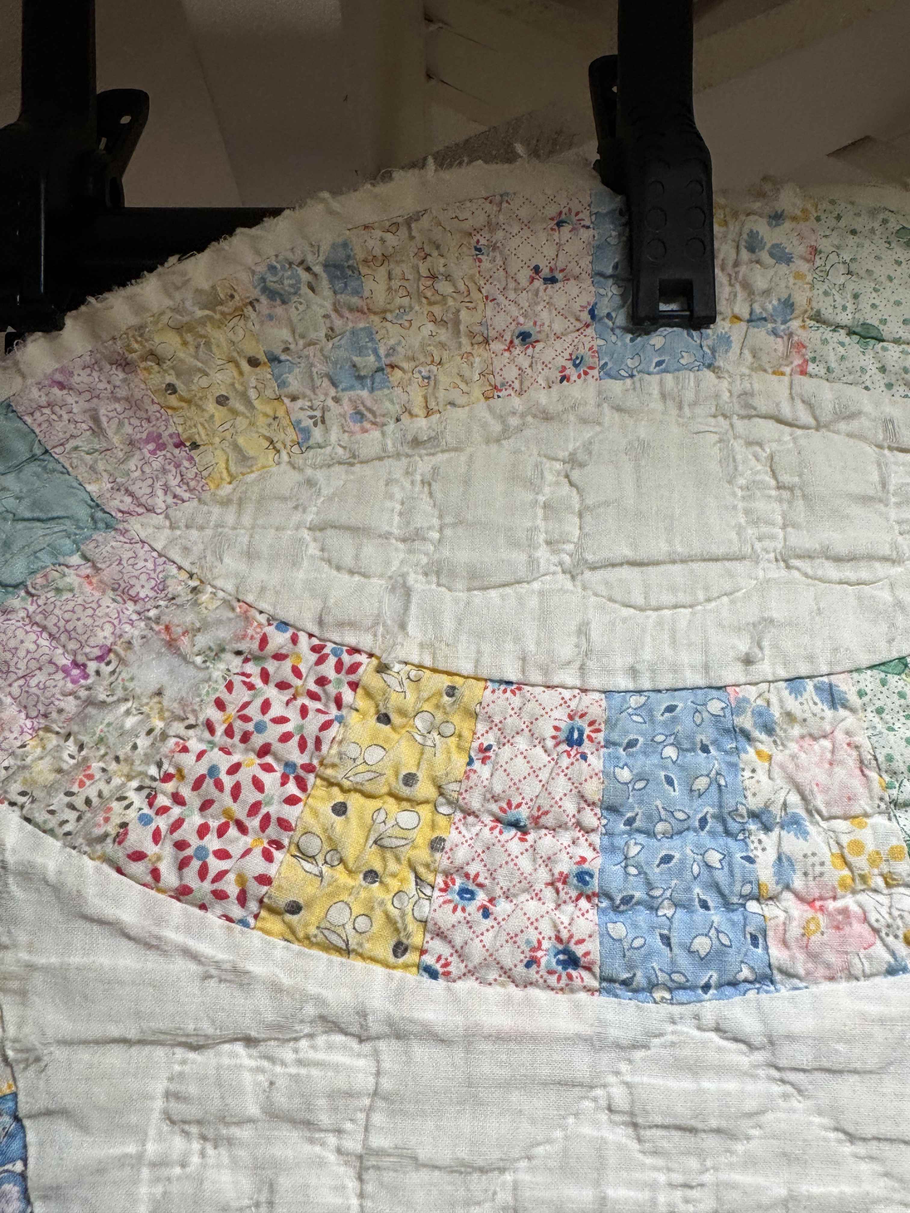 Vintage Quilt Double Wedding Ring